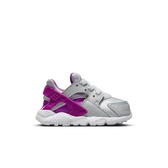Nike Huarache Run "Pure Platinum/Purple/Metallic Toddler
