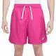 Nike Men's Sportswear Sport Essentials Woven Lined Flow Shorts-Pink - PINK Thumbnail View 1