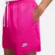 Nike Men's Sportswear Sport Essentials Woven Lined Flow Shorts-Pink - PINK Thumbnail View 7