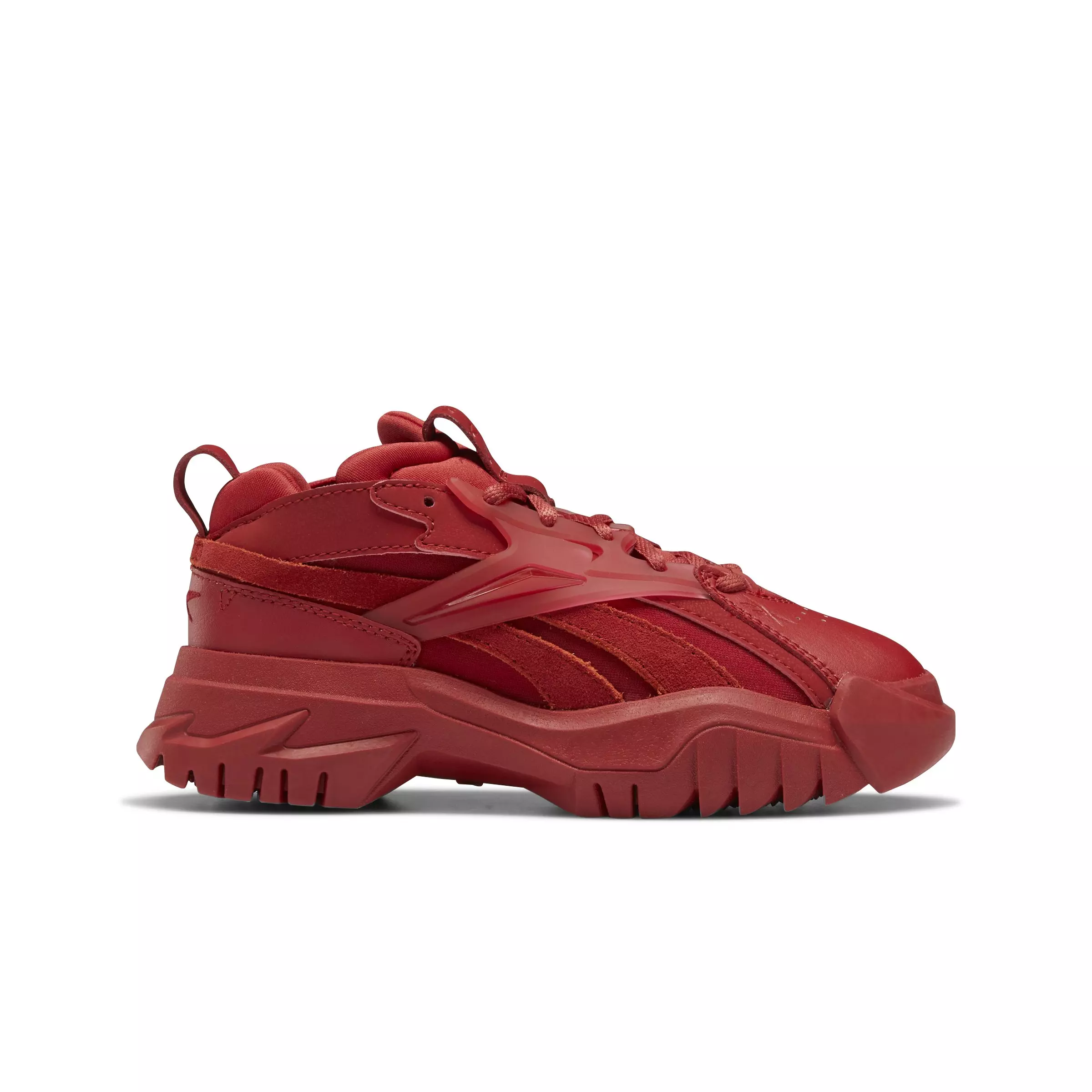 Reebok x Cardi B Club C V2 "Red" Preschool Girls' Shoe - RED