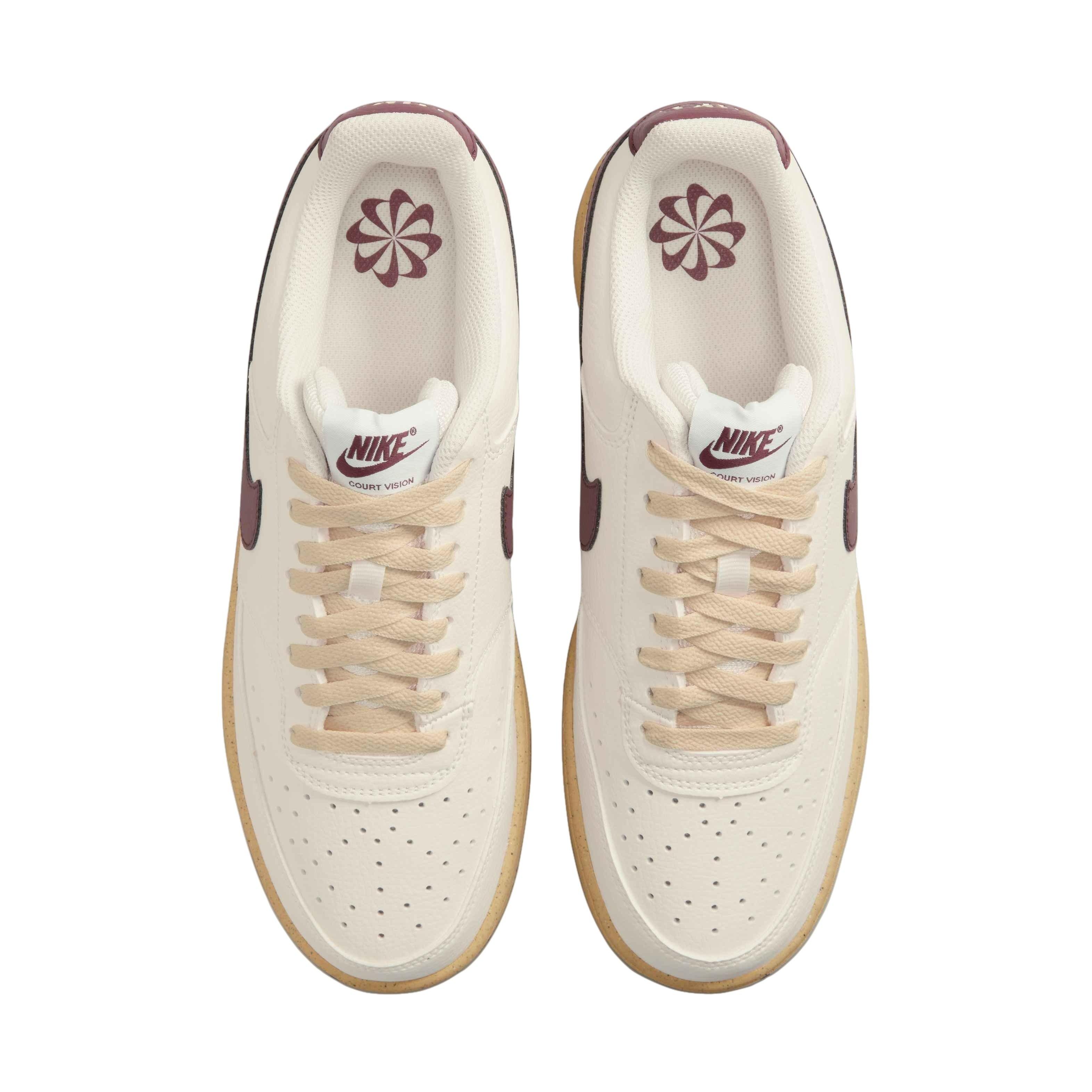 Nike Air Force 1 '07 White/Dark Beetroot Men's Shoe - Hibbett