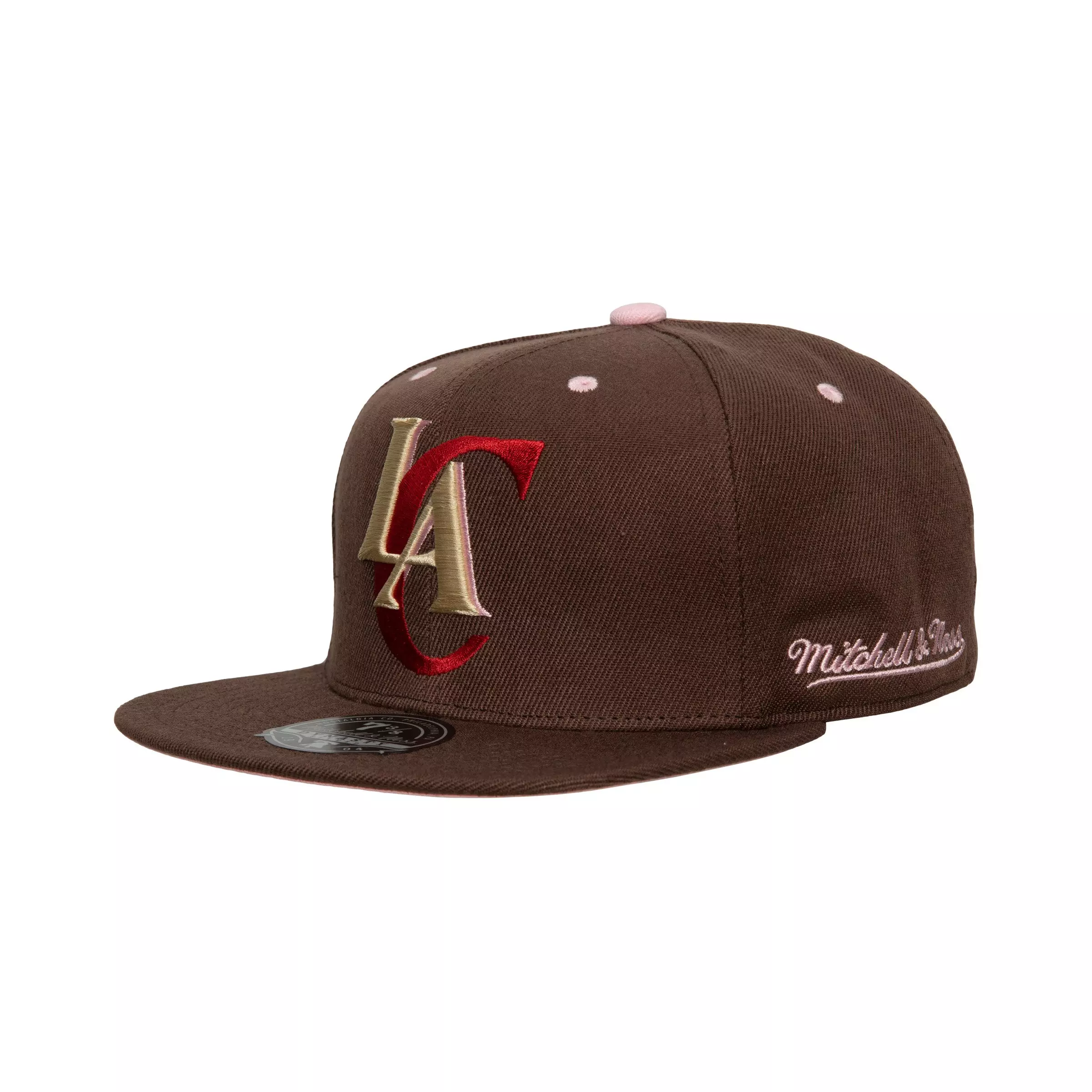 Mitchell & Ness Los Angeles Clippers Brown Sugar Bacon Fitted Hat - BROWN