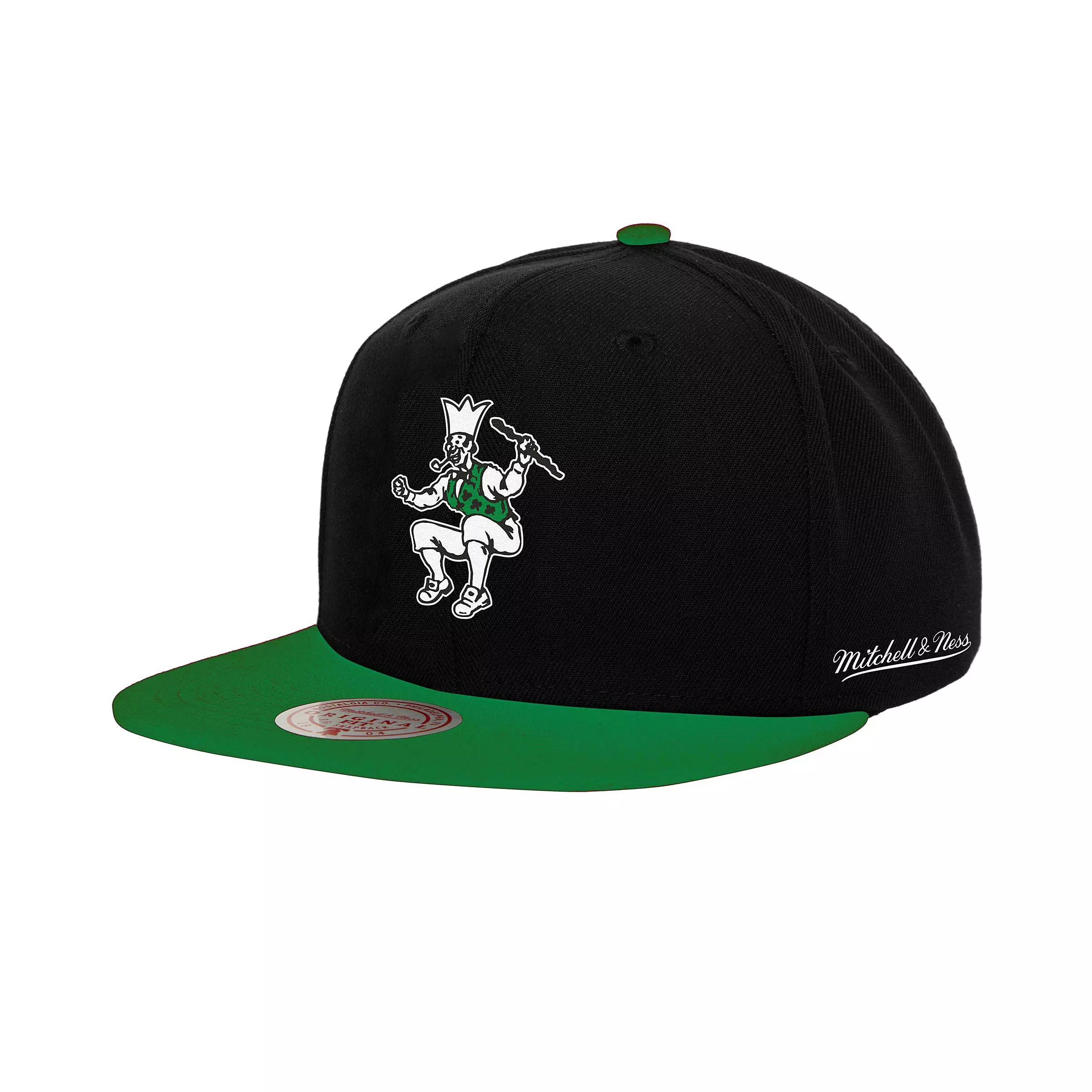 Mitchell & Ness Boston Celtics Coast 2 Coast HWC Fitted Hat - BLACK
