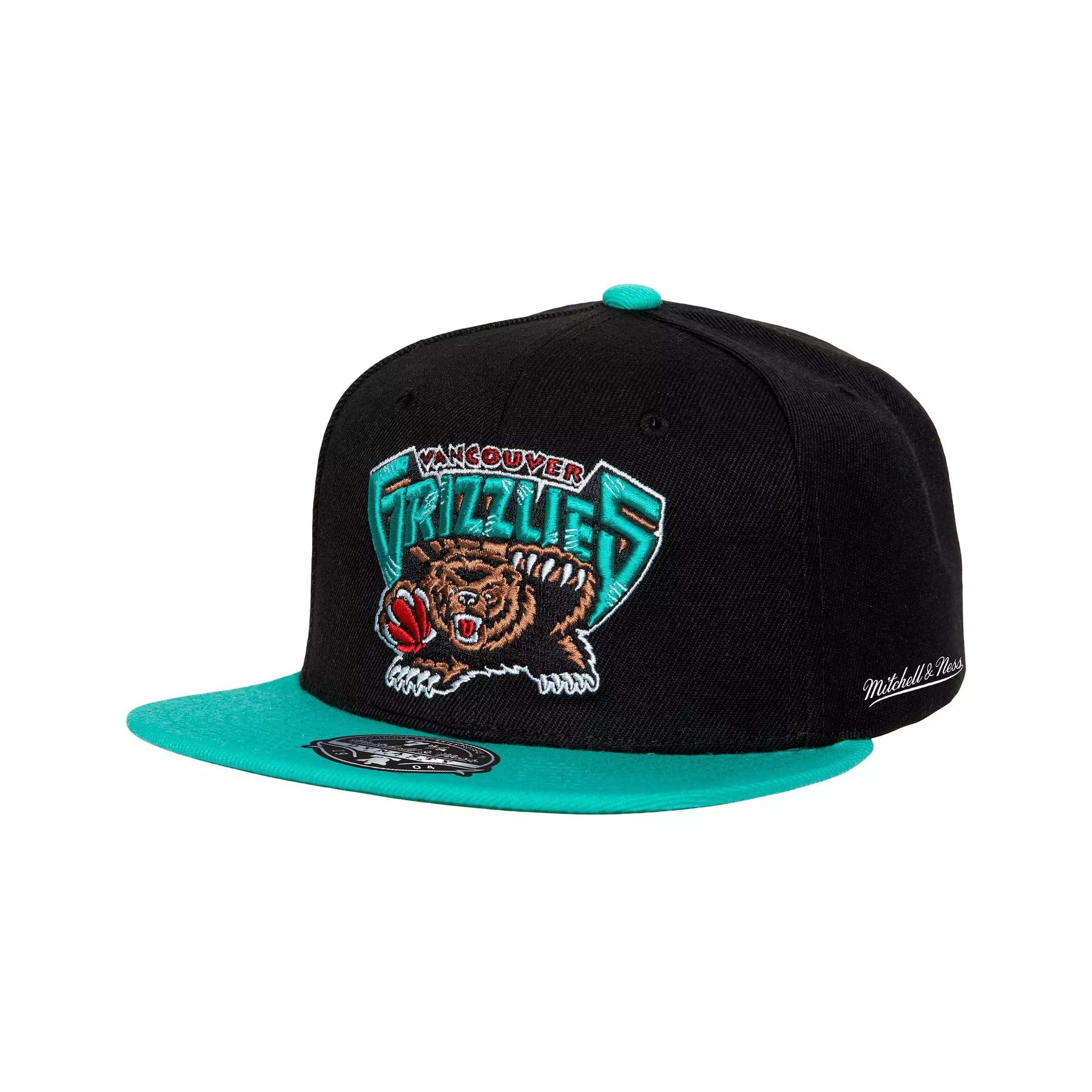 Mitchell & Ness Memphis Grizzlies Coast 2 Coast Snapback Hat - BLACK