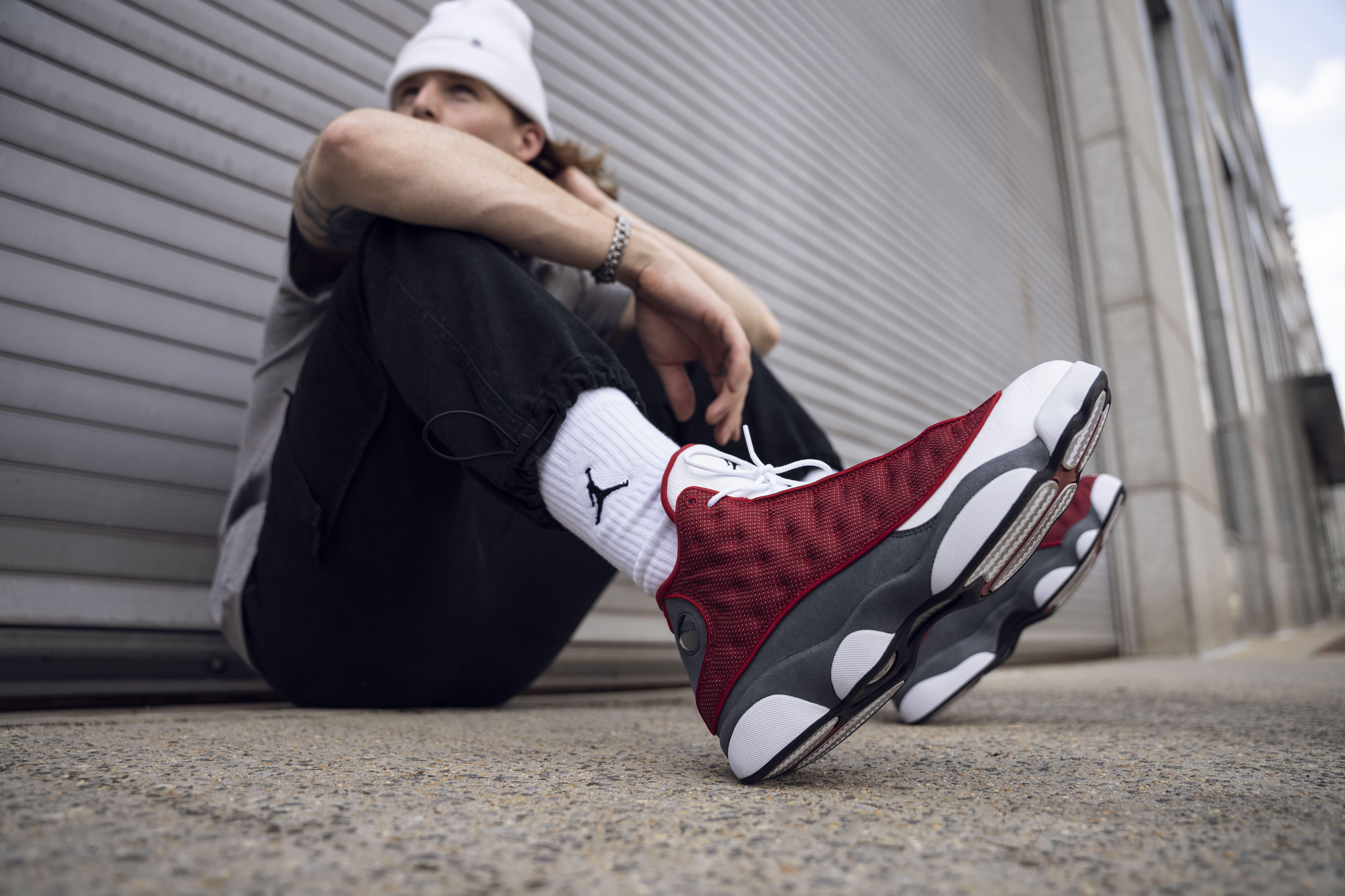 air jordan retro 13 flint red