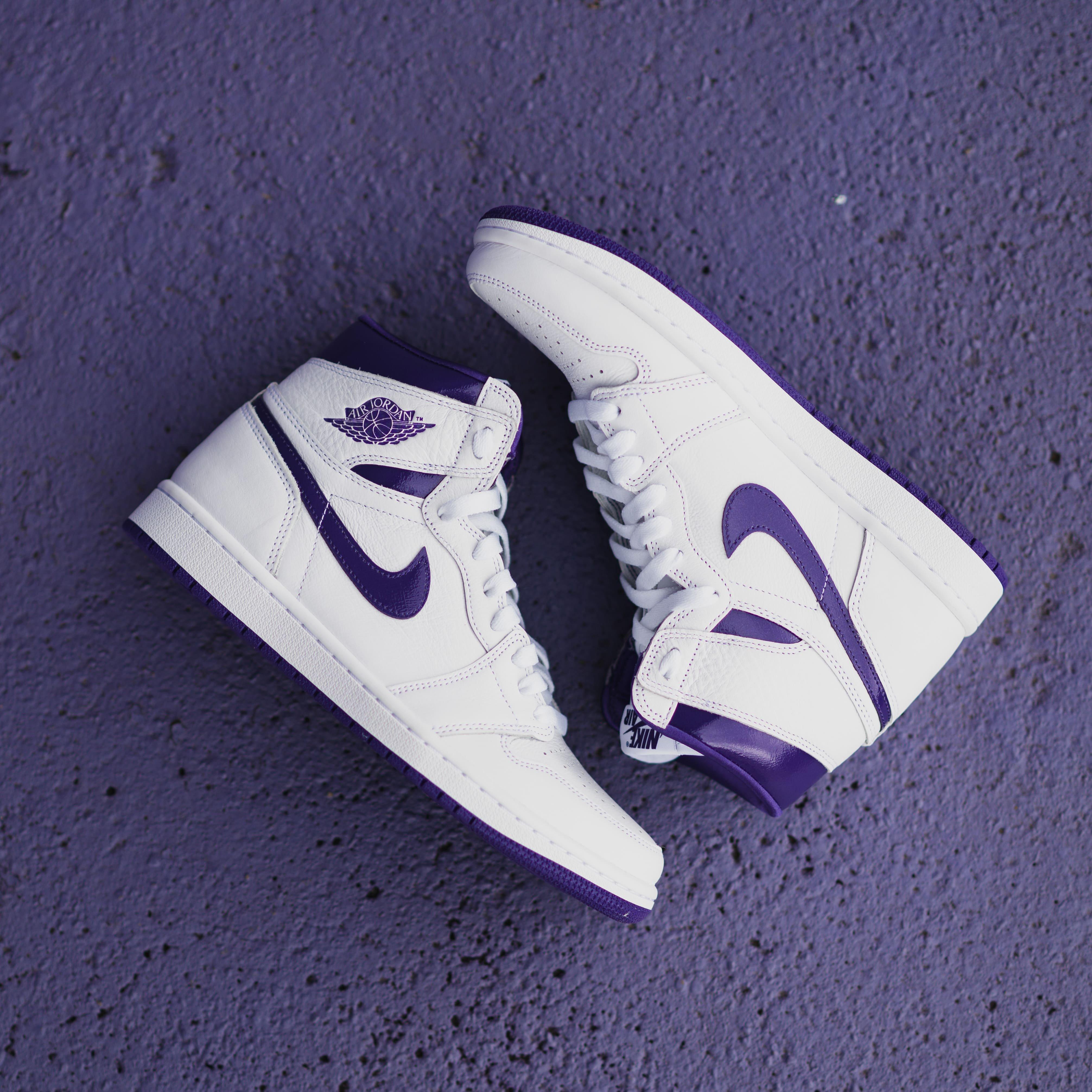 court purple jordan 1 hibbett sports