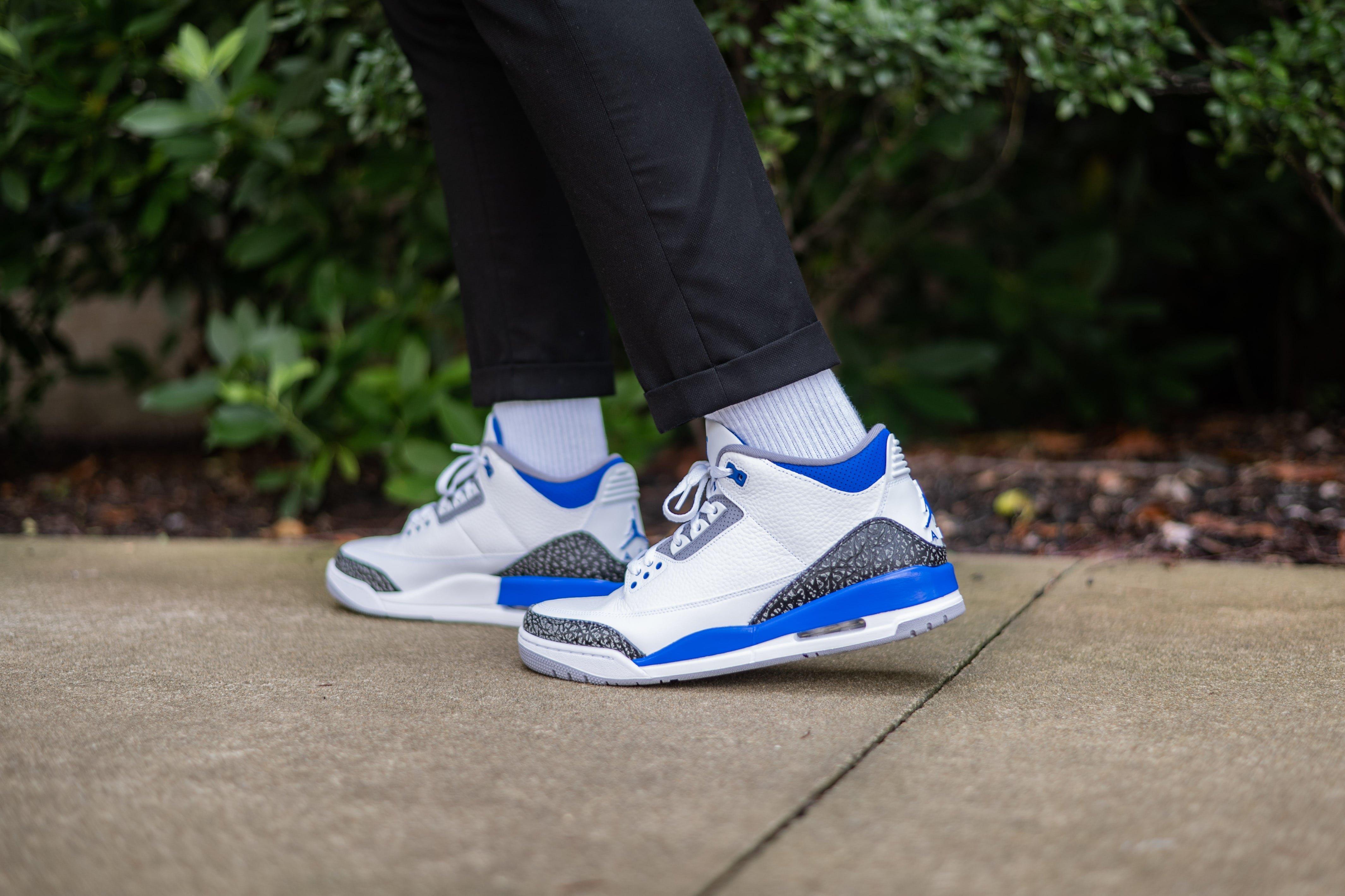 jordan 3 racer blue outfits