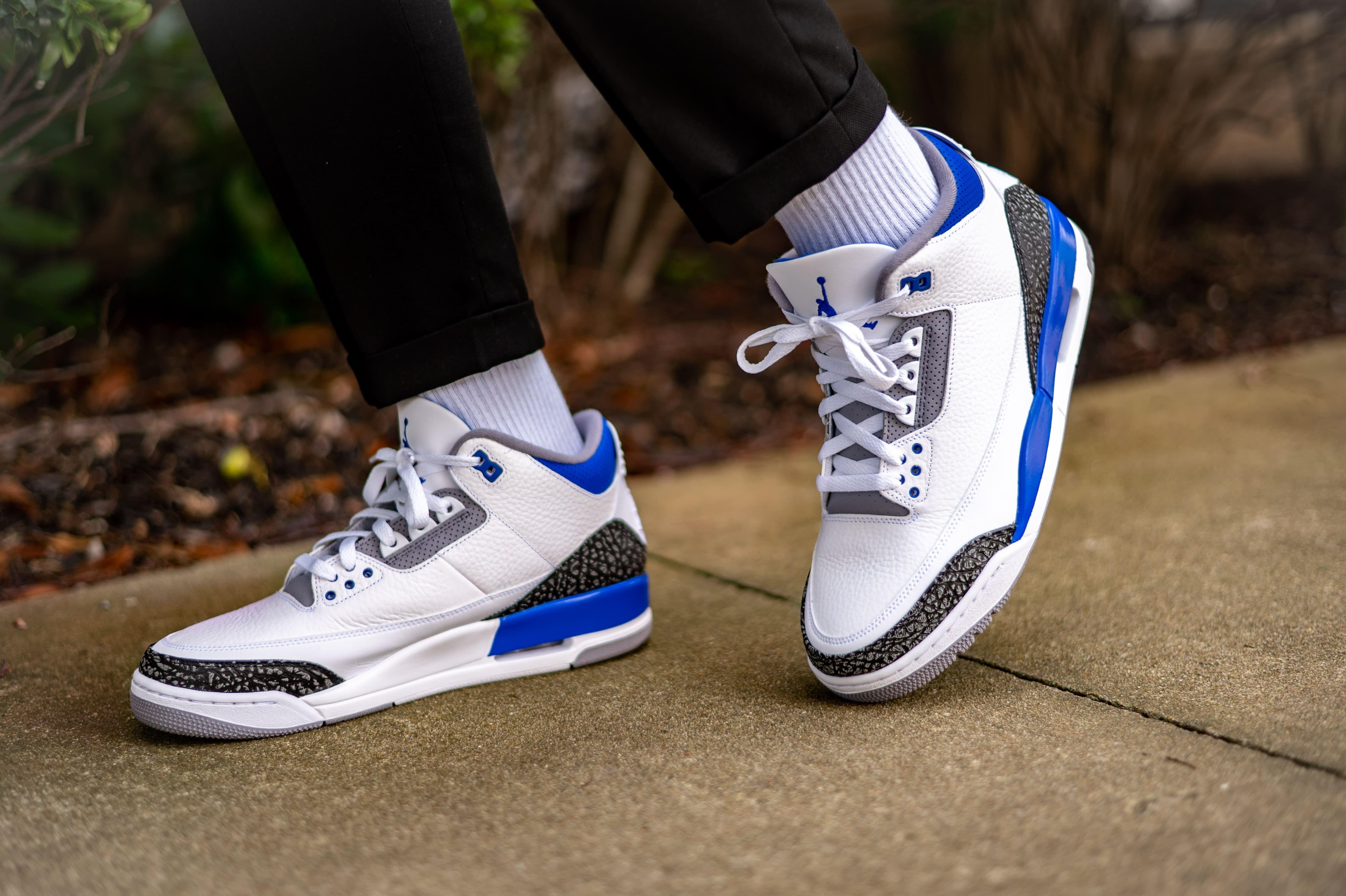 blue jordan 3