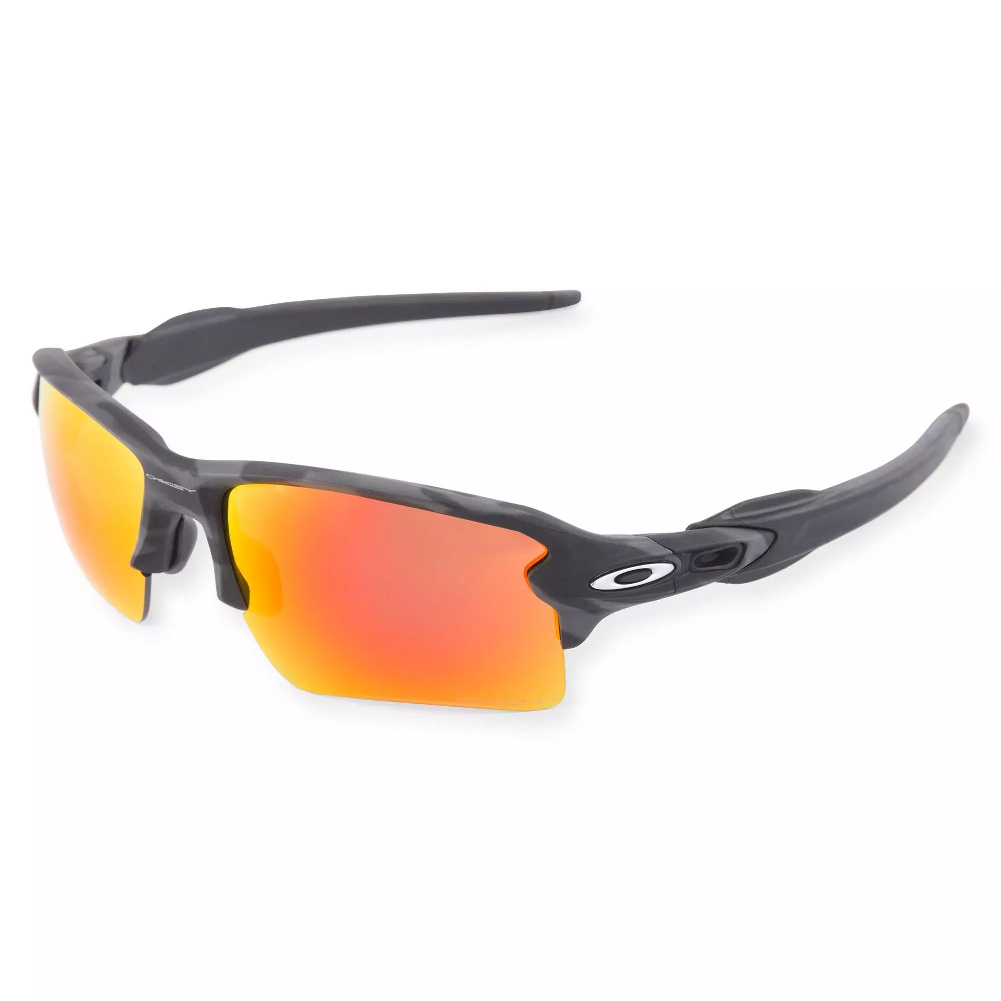 Oakley Flak 2.0 XL Prizm Ruby Sunglasses - Black Camo - BLACK