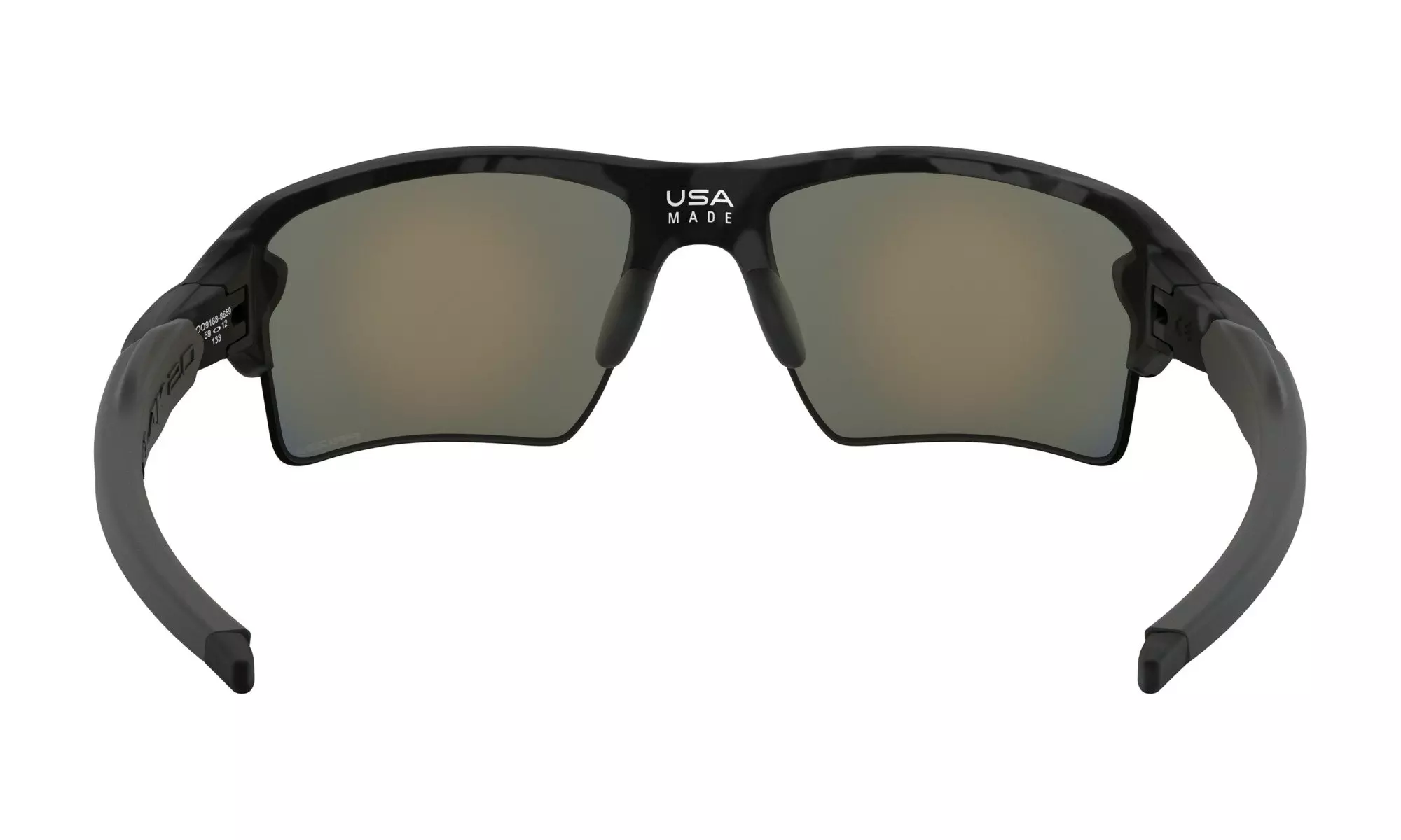 Oakley Flak 2.0 XL Prizm Ruby Sunglasses - Black Camo - BLACK