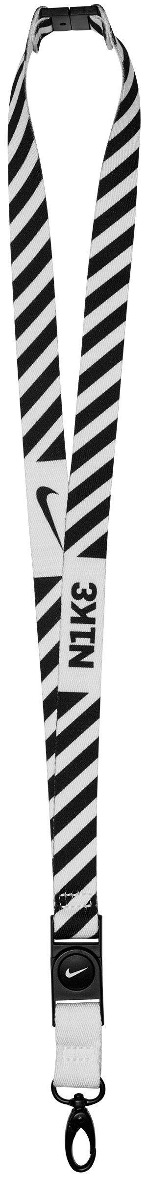 white nike lanyard