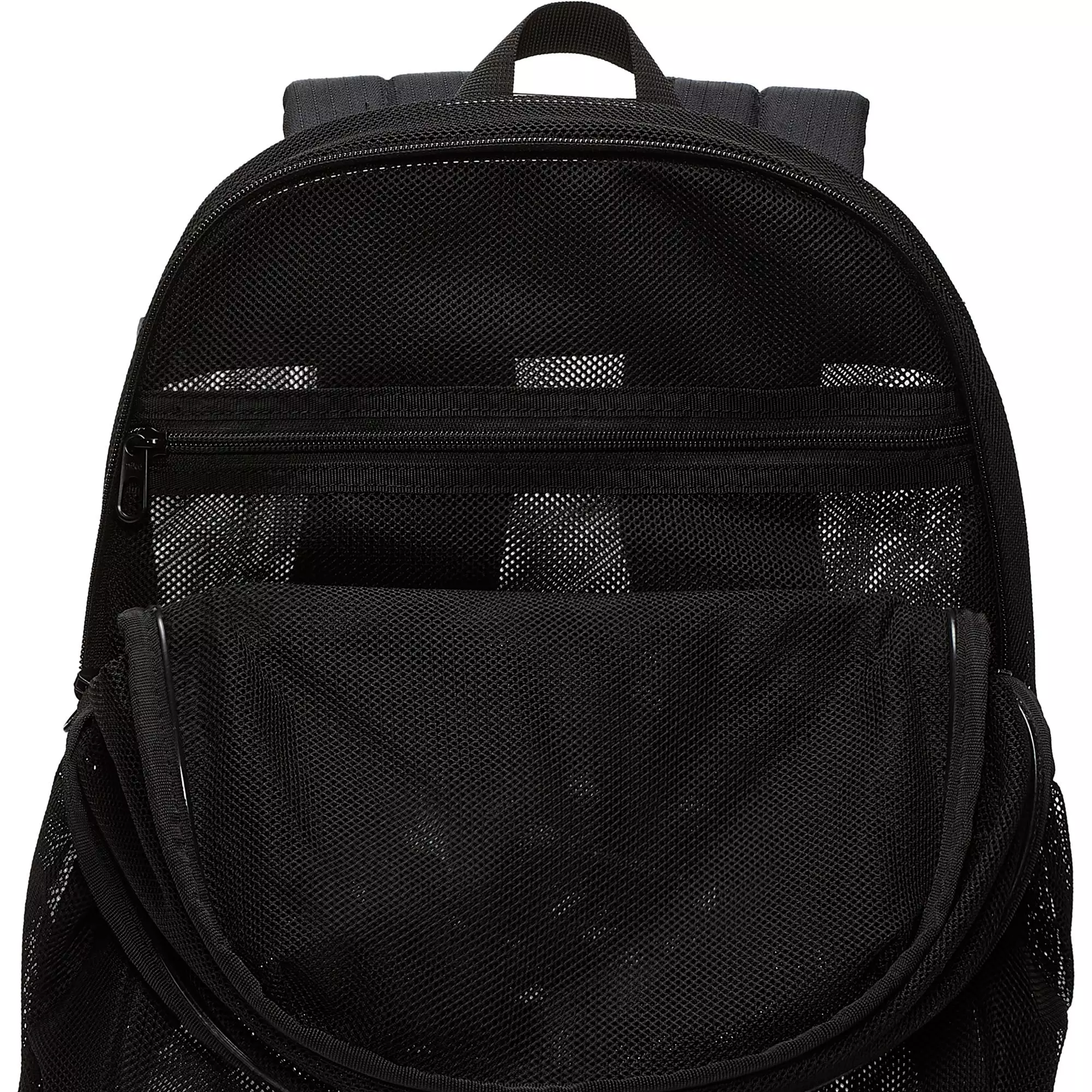 Nike Brasilia Mesh Backpack - BLACK