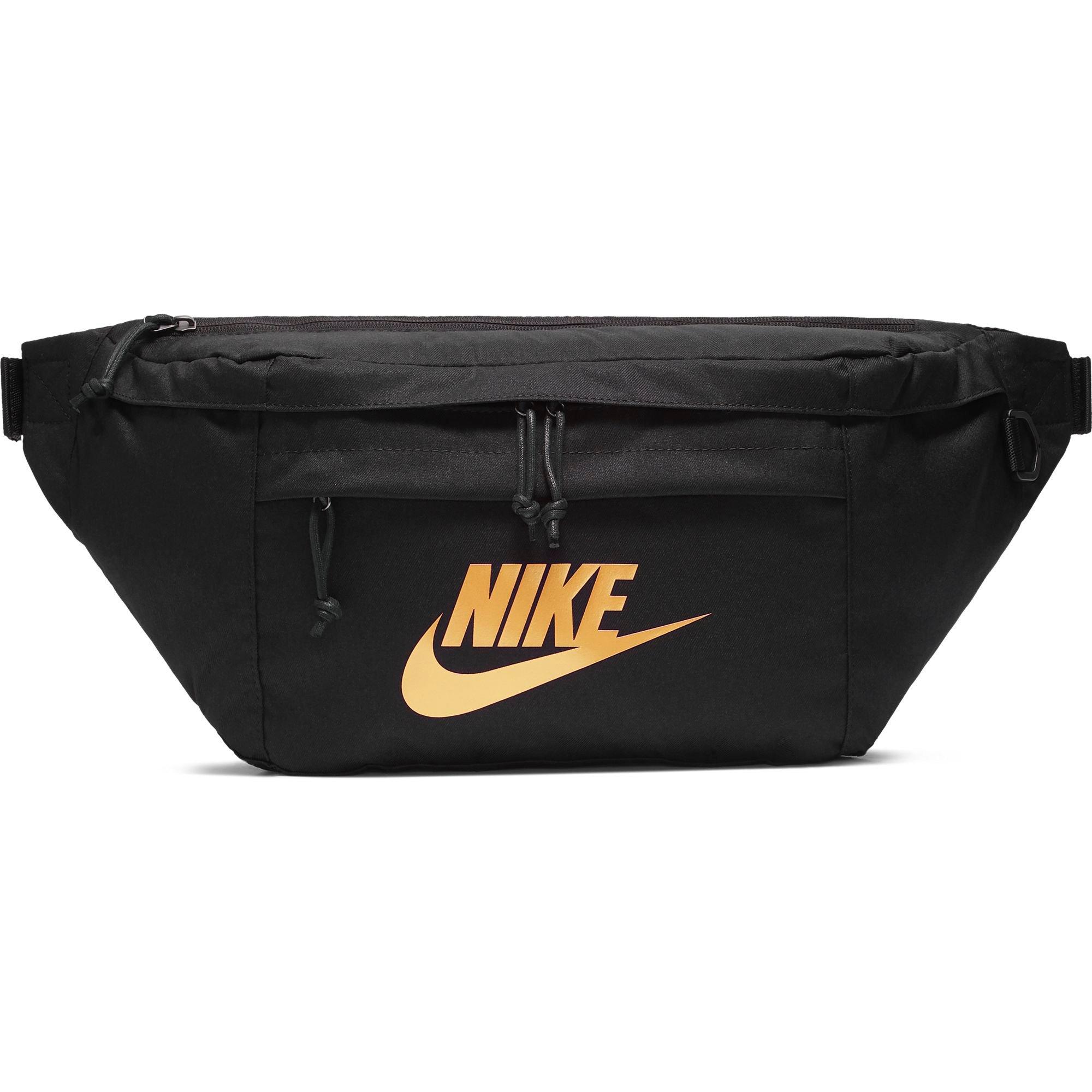 nike fanny pack gold