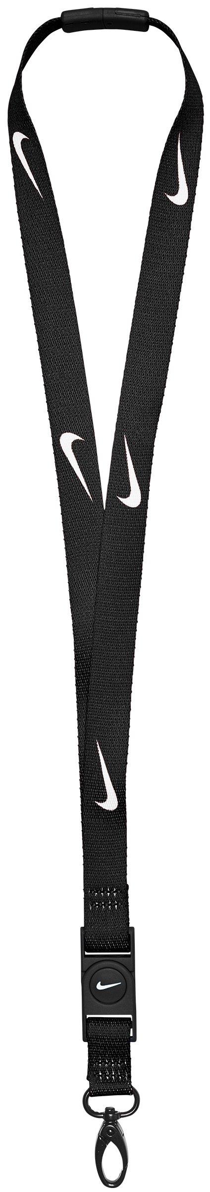 Black nike shop lanyards for keys