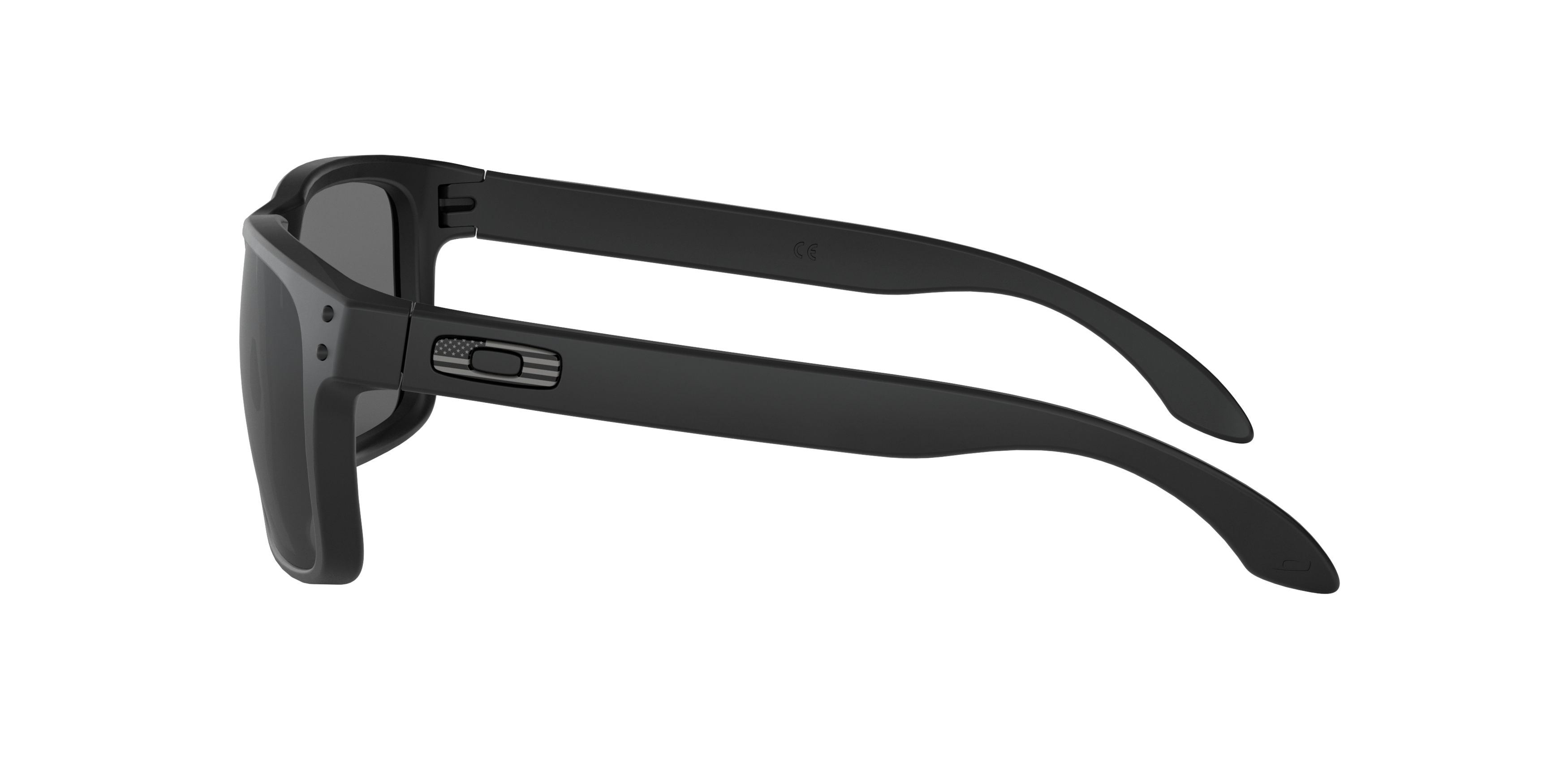 Oakley Holbrook Sunglasses - Black - MATTE BLACK Thumbnail View 3