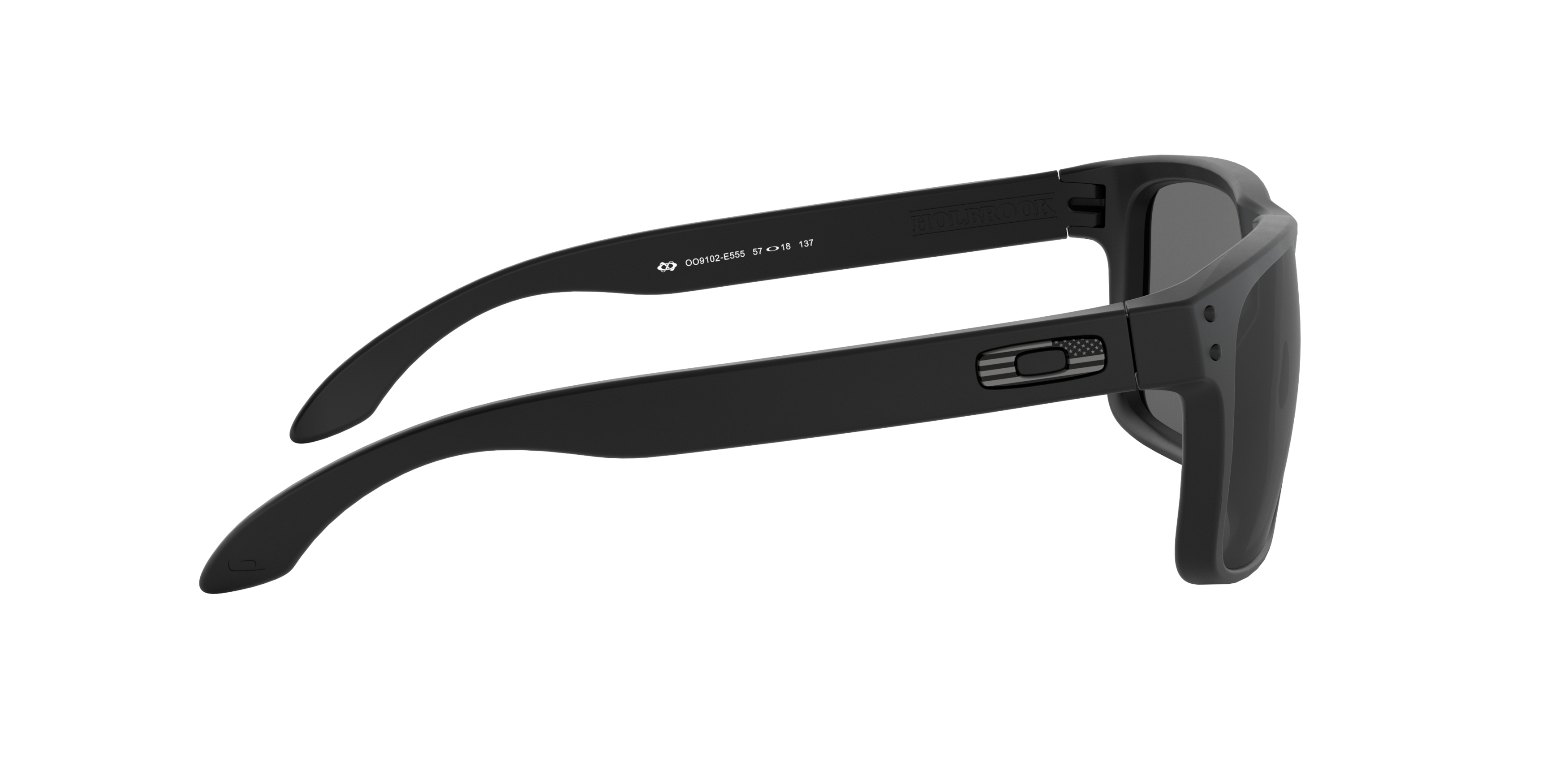 Oakley Holbrook Sunglasses - Black - MATTE BLACK Thumbnail View 9