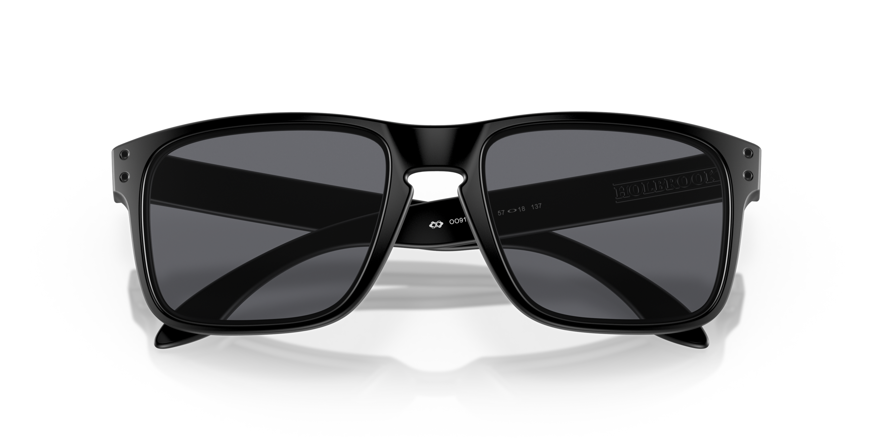 Oakley Adult Holbrook Sunglasses - MATTE BLACK Thumbnail View 11