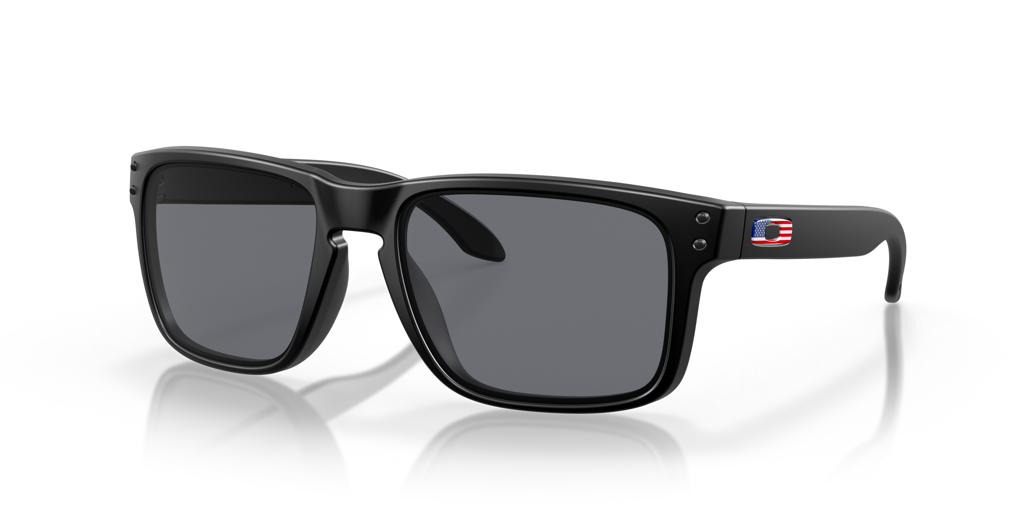 Oakley Adult Holbrook Sunglasses - MATTE BLACK Thumbnail View 14