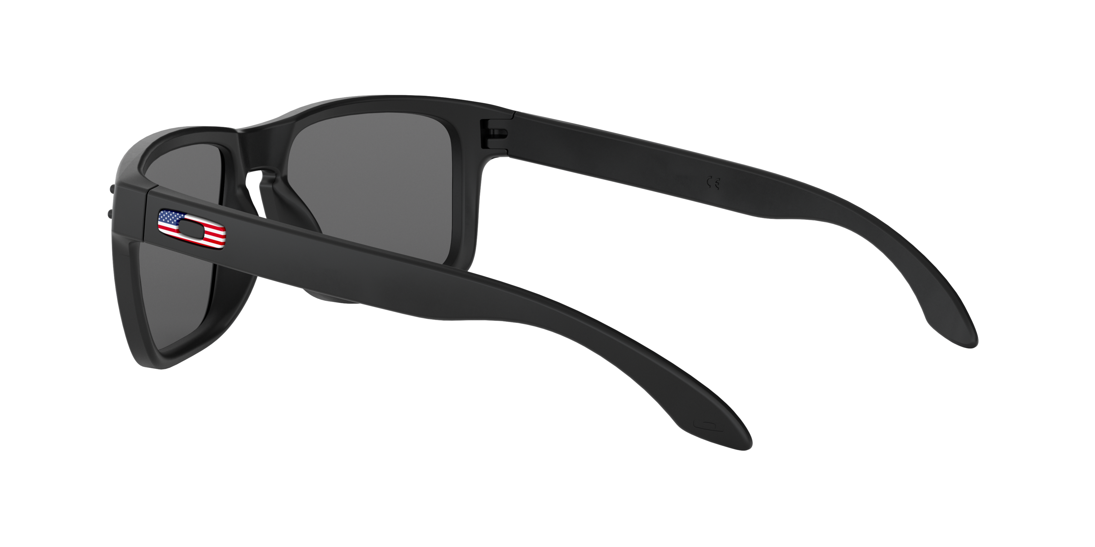 Oakley Adult Holbrook Sunglasses - MATTE BLACK Thumbnail View 4