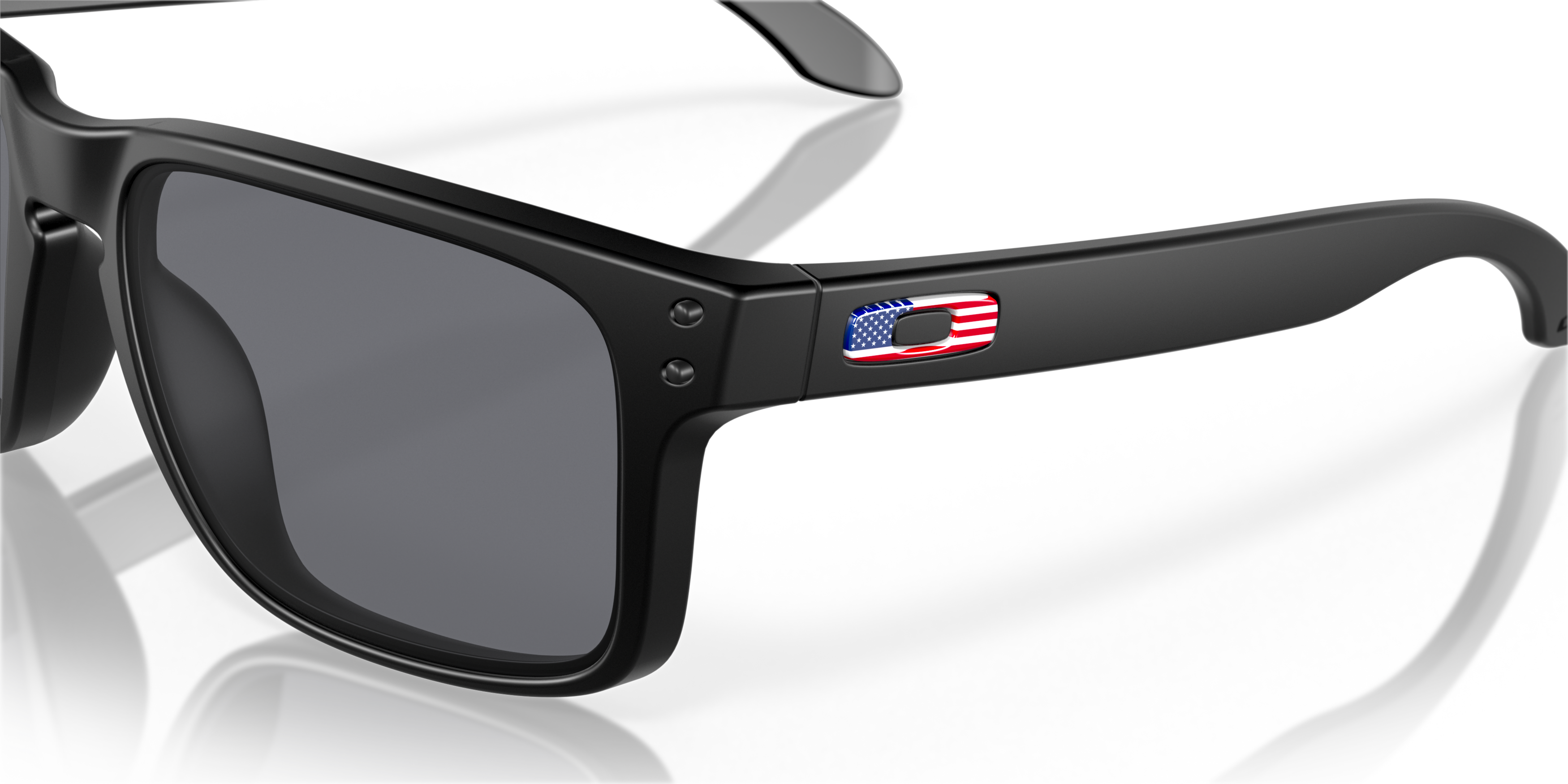 Oakley Adult Holbrook Sunglasses - MATTE BLACK Thumbnail View 8
