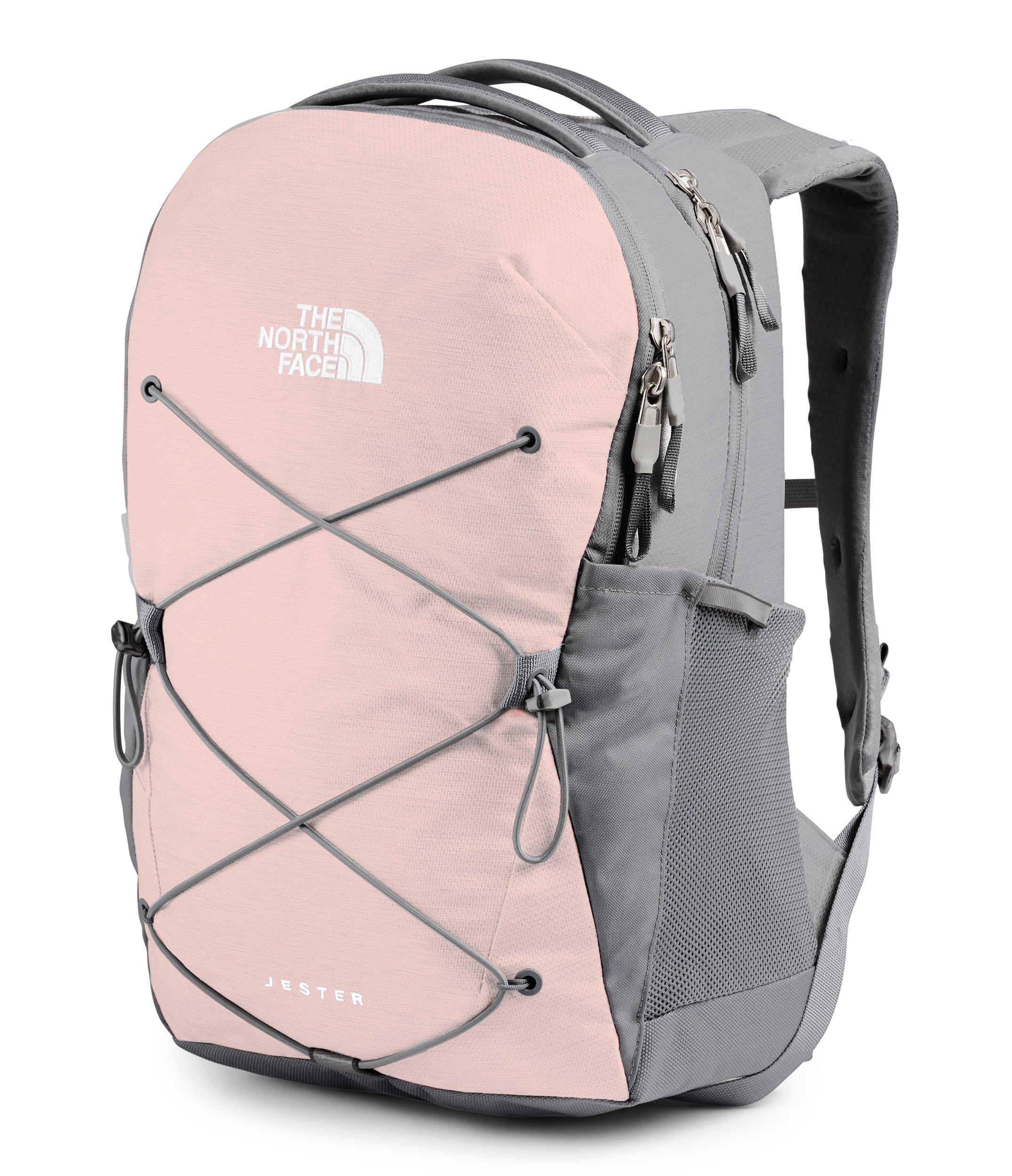the north face backpack pink