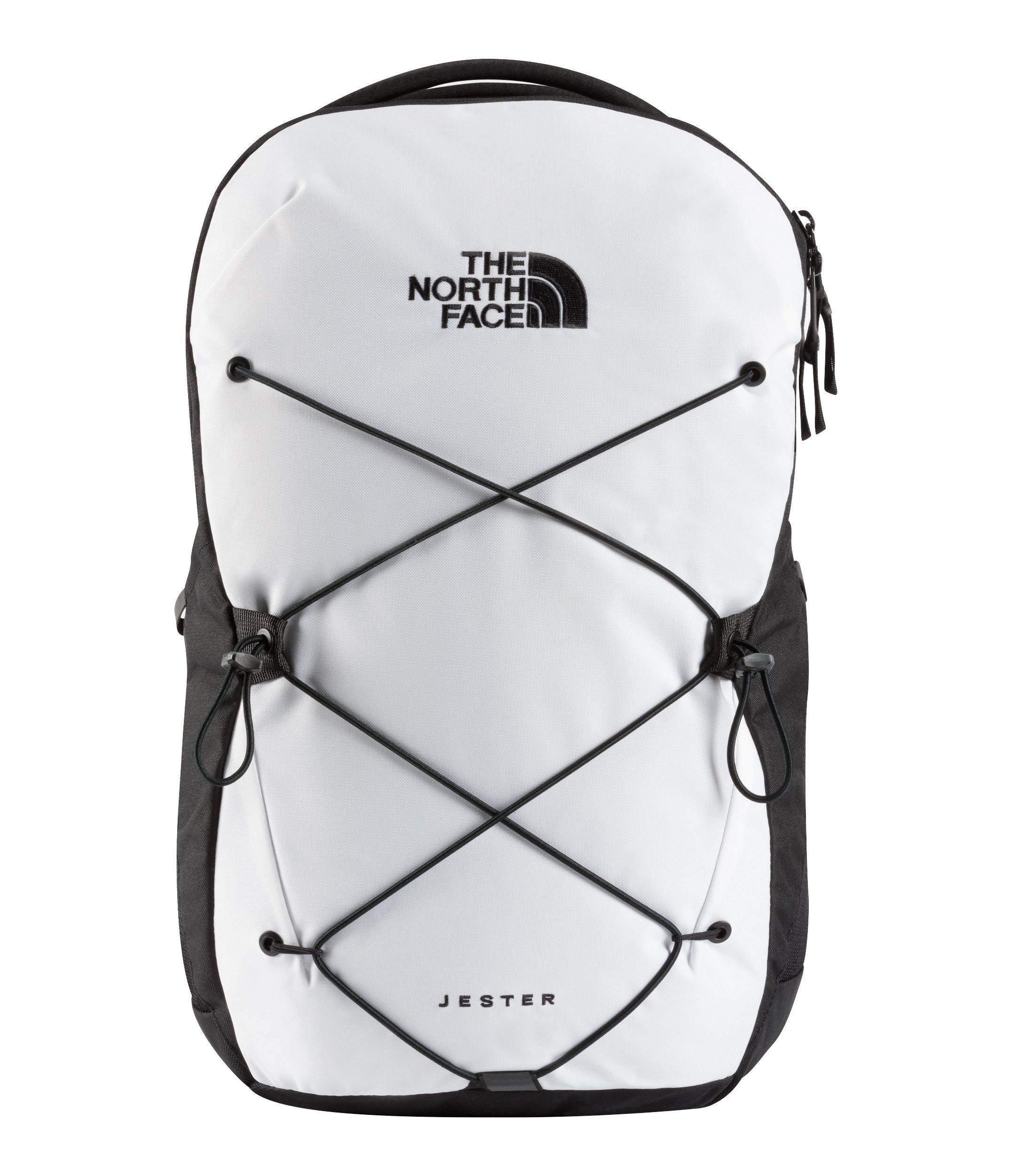 The North Face Jester Backpack-White/Black