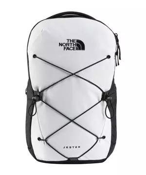 The North Face Jester Backpack White Black Hibbett City Gear