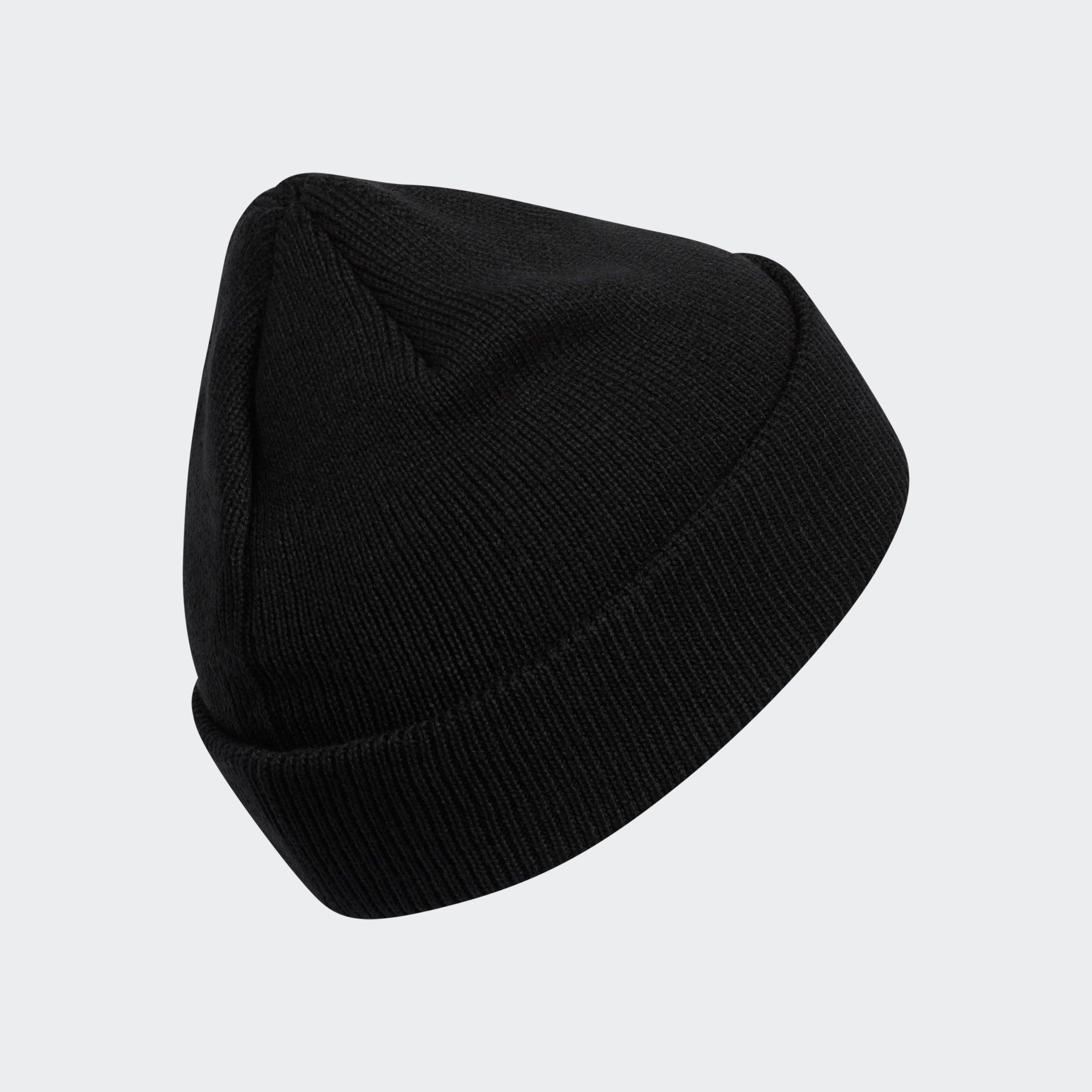adidas original trefoil black beanie