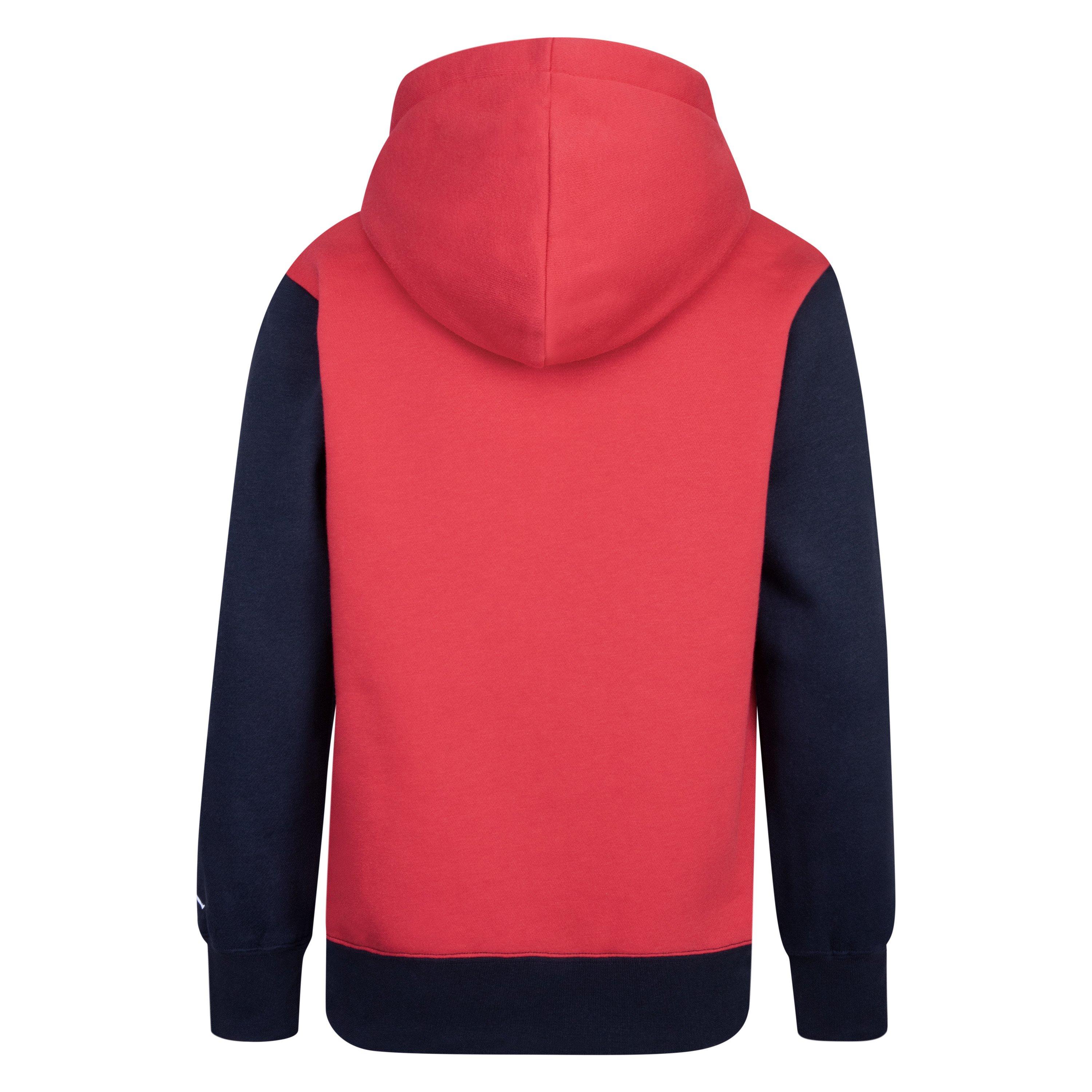 Youth Under Armour Navy Boston Red Sox Fleece Performance Pullover Hoodie