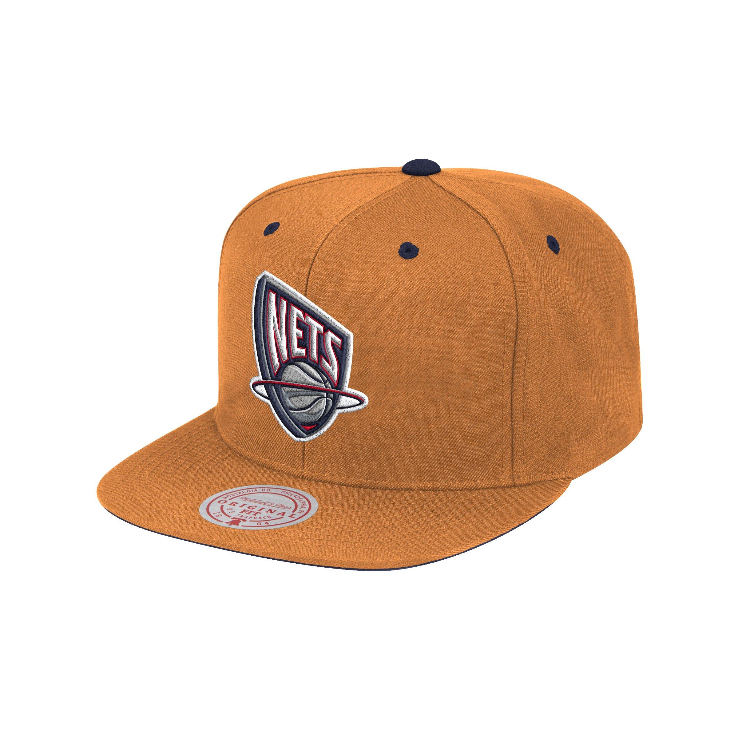 Mitchell & Ness New Jersey Nets NBA Wheat Hardwood Classics Snapback Hat
