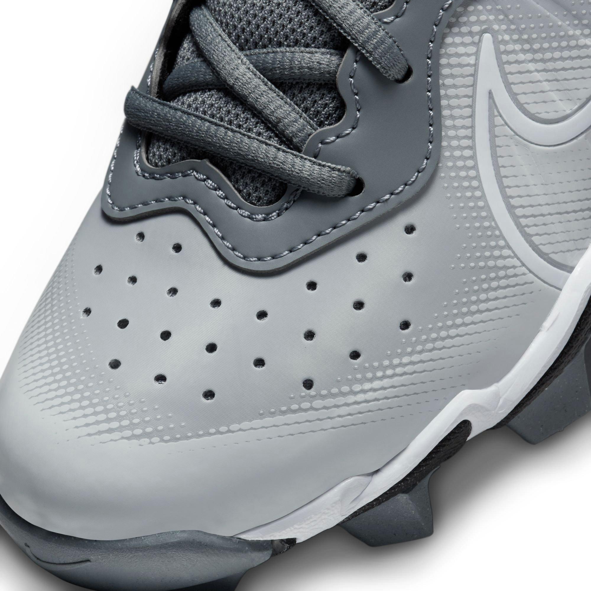 Nike Alpha Huarache 4 Keystone Wolf Grey/White Grade School Boys' Baseball  Cleat - Hibbett