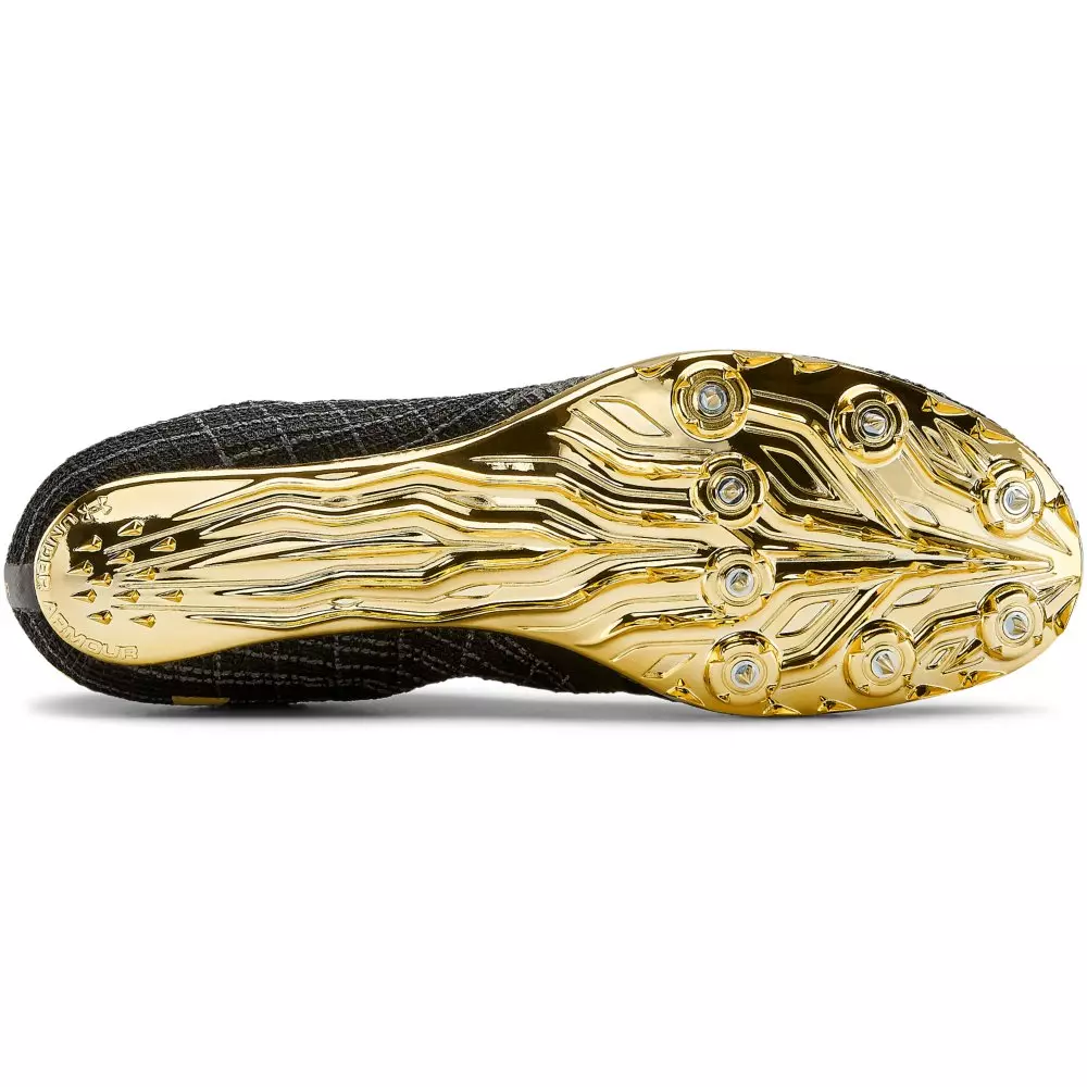 Under Armour Sprint Pro 3 "Black/Gold" Men's Track Spike - BLACK/GOLD