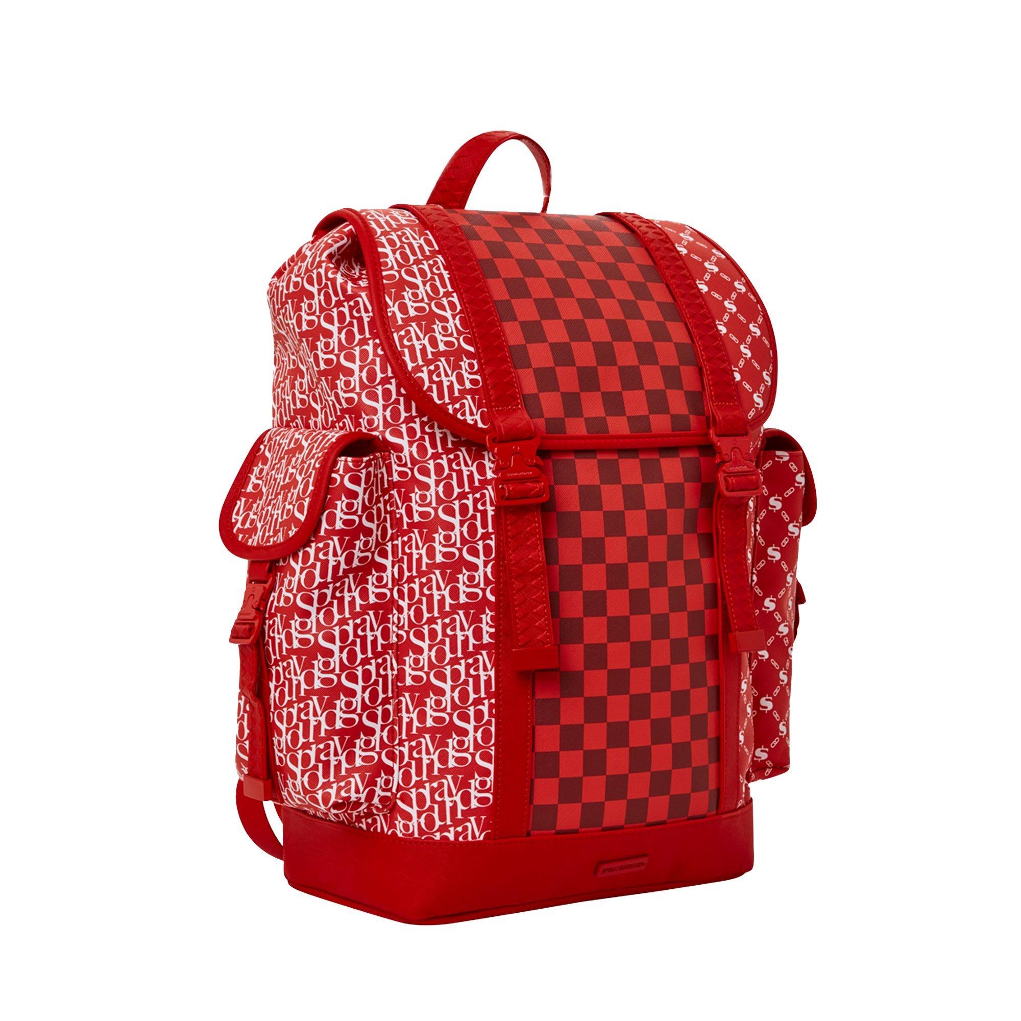 Sprayground Tri Split Red Sneaker Bag (B4865) – Fresh Society