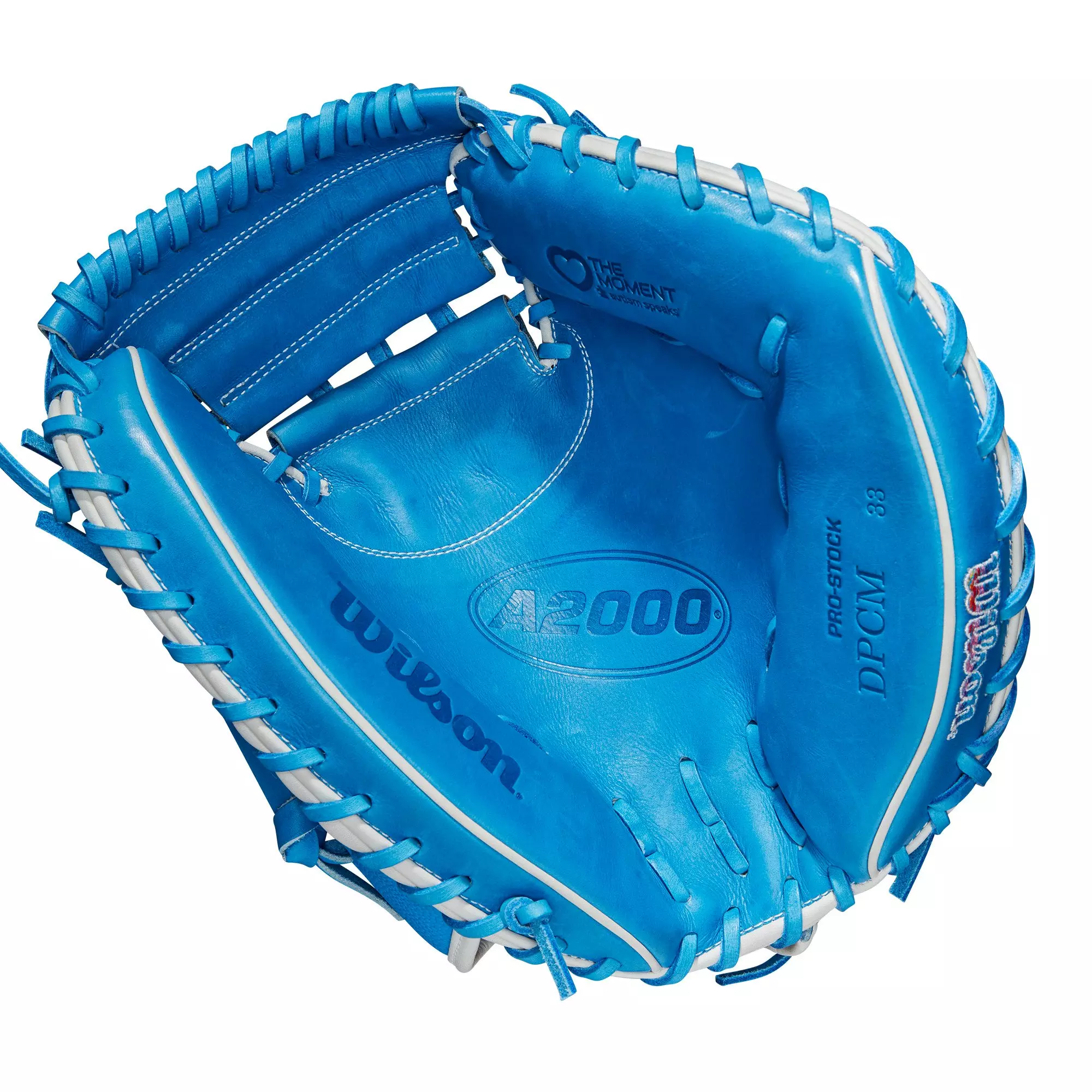 Wilson Autism Speaks A2000 CM33 33&rdquo; Baseball Catcher&rsquo;s Mitt 2023 - AS SHOWN