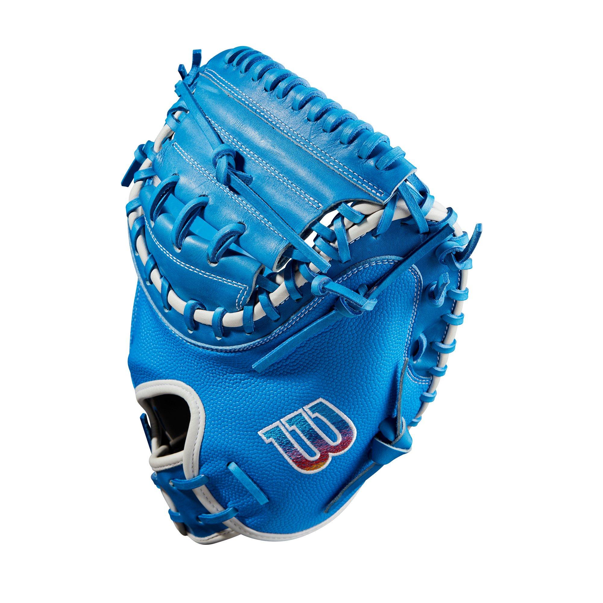 Wilson Autism Speaks A2000 CM33 33&rdquo; Baseball Catcher&rsquo;s Mitt 2023 - AS SHOWN Thumbnail View 3
