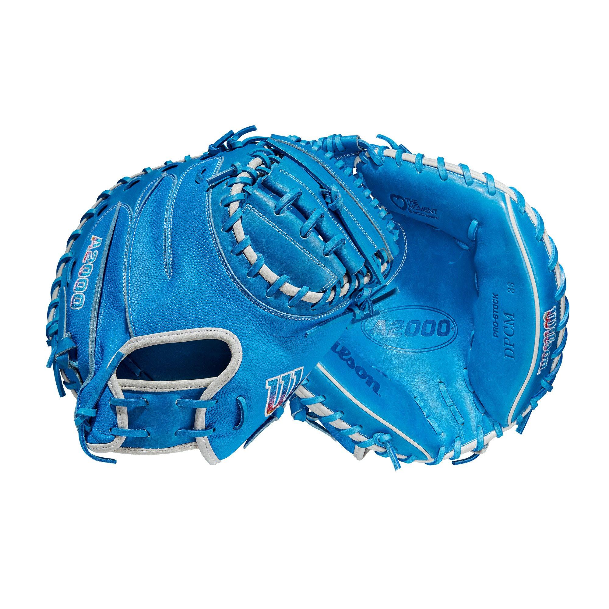 Wilson Autism Speaks A2000 CM33 33&rdquo; Baseball Catcher&rsquo;s Mitt 2023 - AS SHOWN Thumbnail View 9