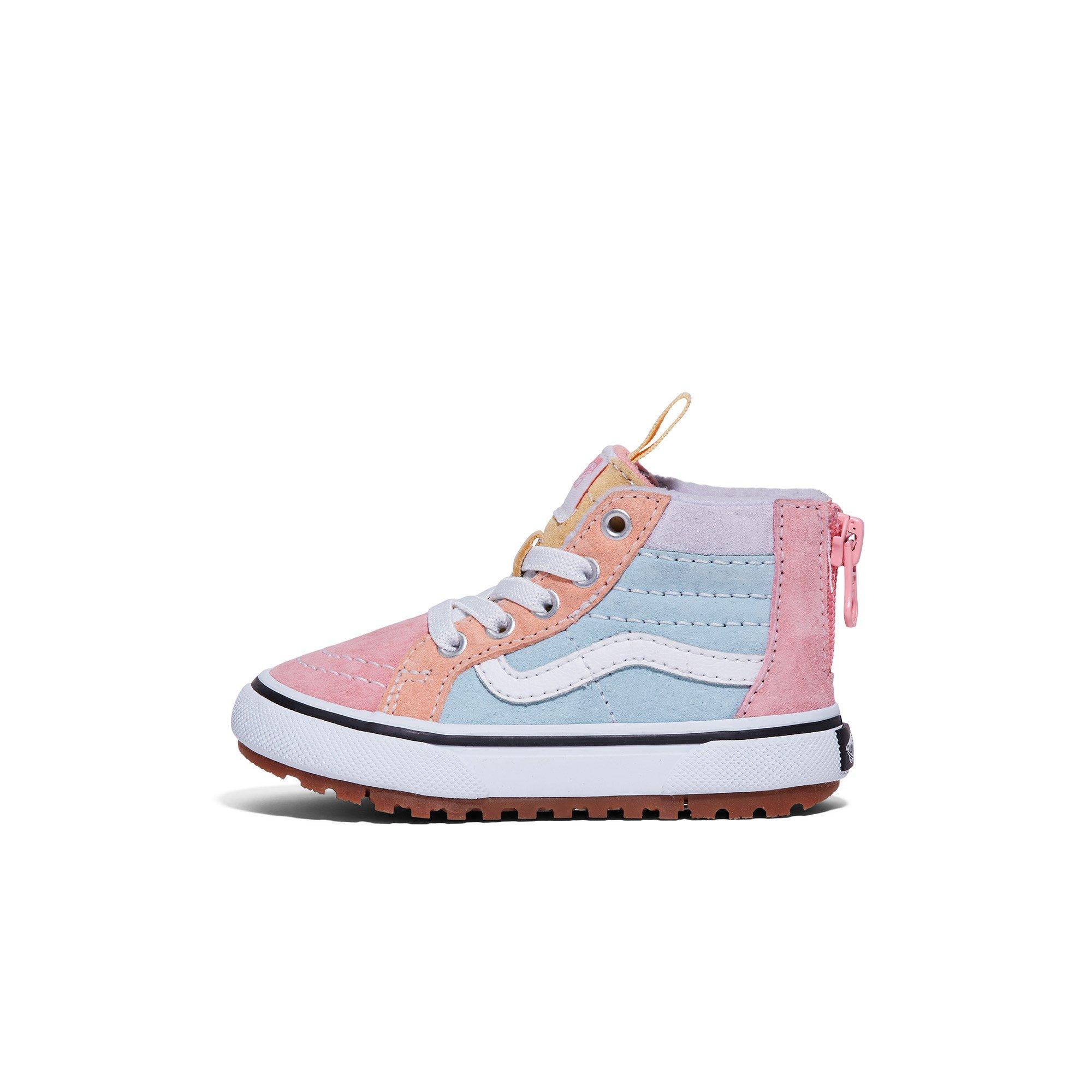 Vans sk8 outlet hi toddler pink