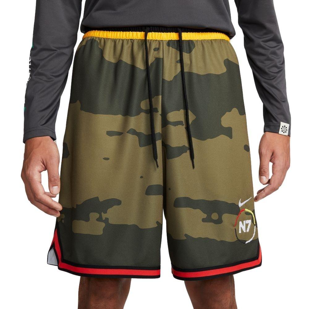 Nike Men's N7 Dri-FIT DNA Basketball Shorts-Olive - Hibbett