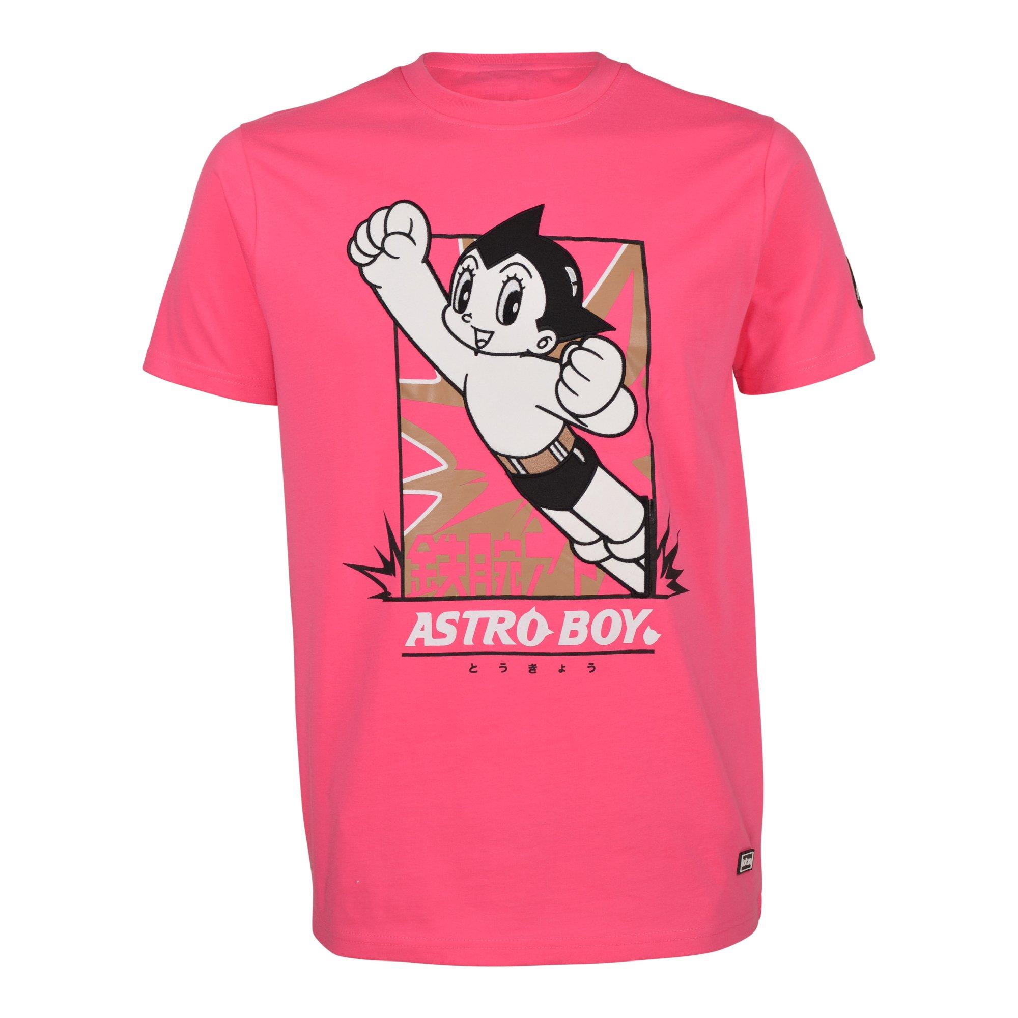 Lot29 X Astro Boy Men's Pinstripe Tee - Cream