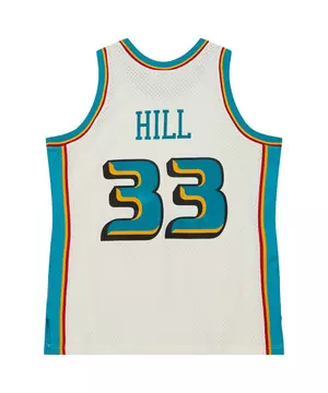 Mitchell & Ness Detroit Pistons #33 Grant Hill white Swingman Jersey