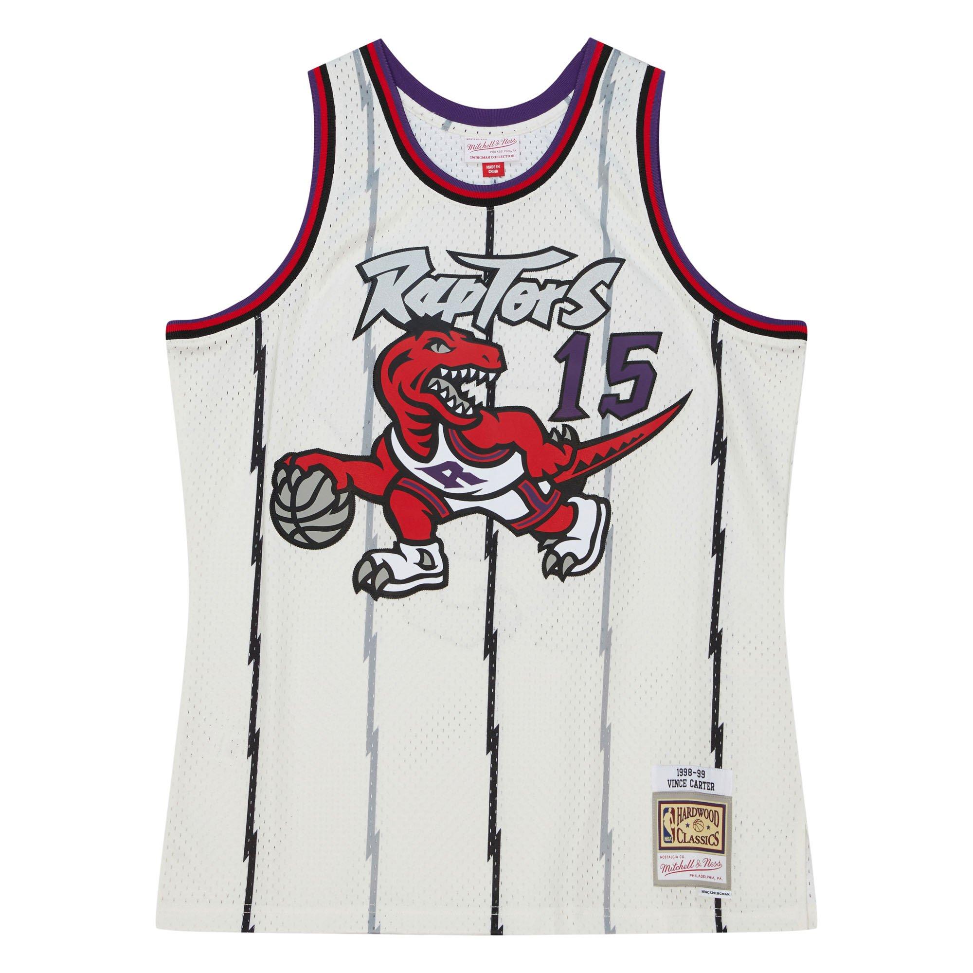 Vince Carter Toronto Raptors Mitchell & Ness NBA 1998-1999 Authentic J –  Cowing Robards Sports