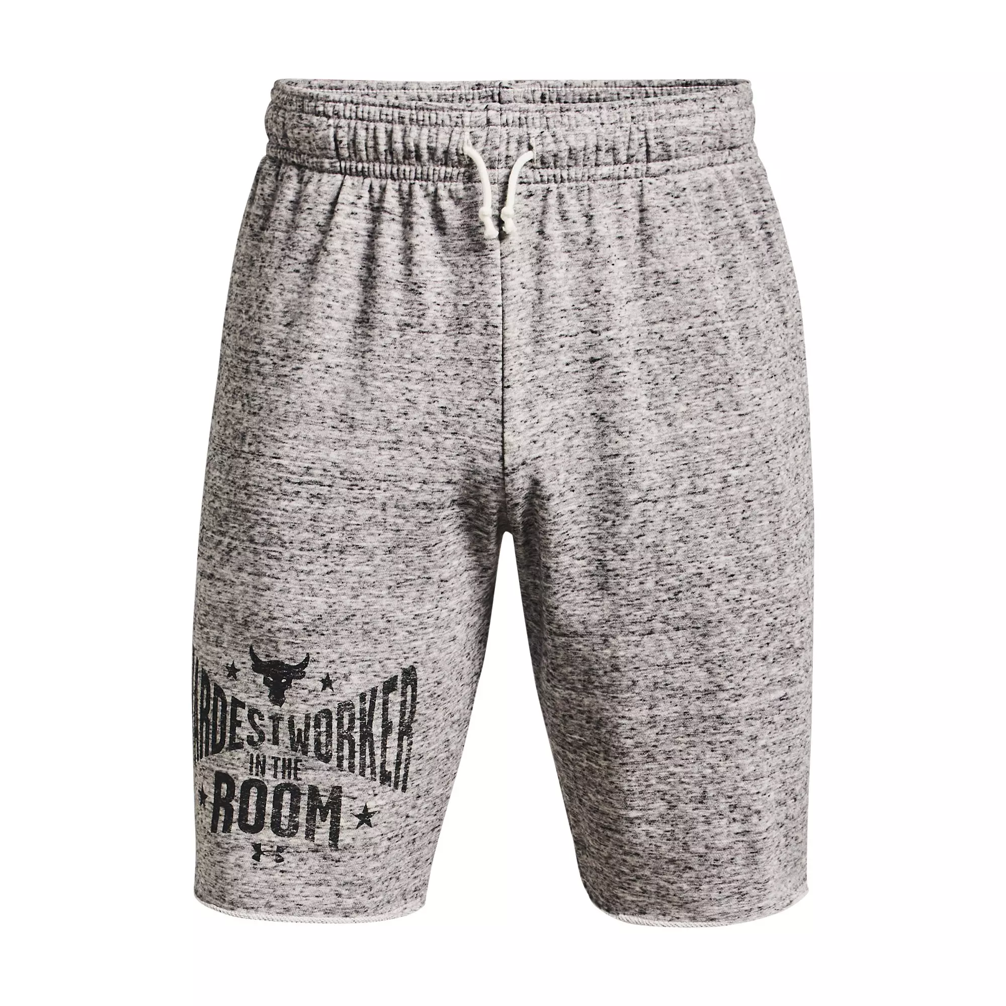 Under Armour Men's Project Rock Terry Shorts - GREY