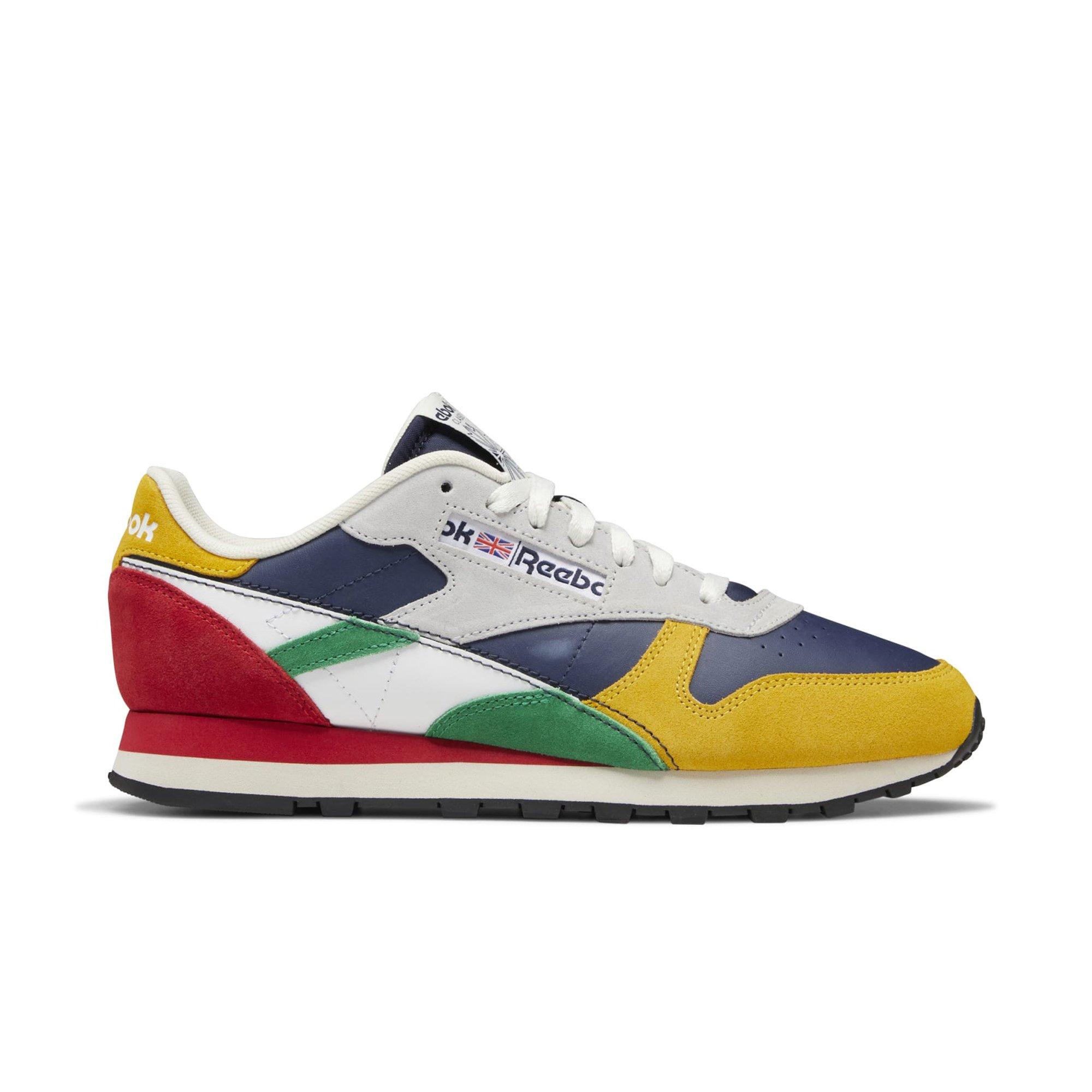 Reebok Classic Leather "Vector Navy/Multi" Shoe