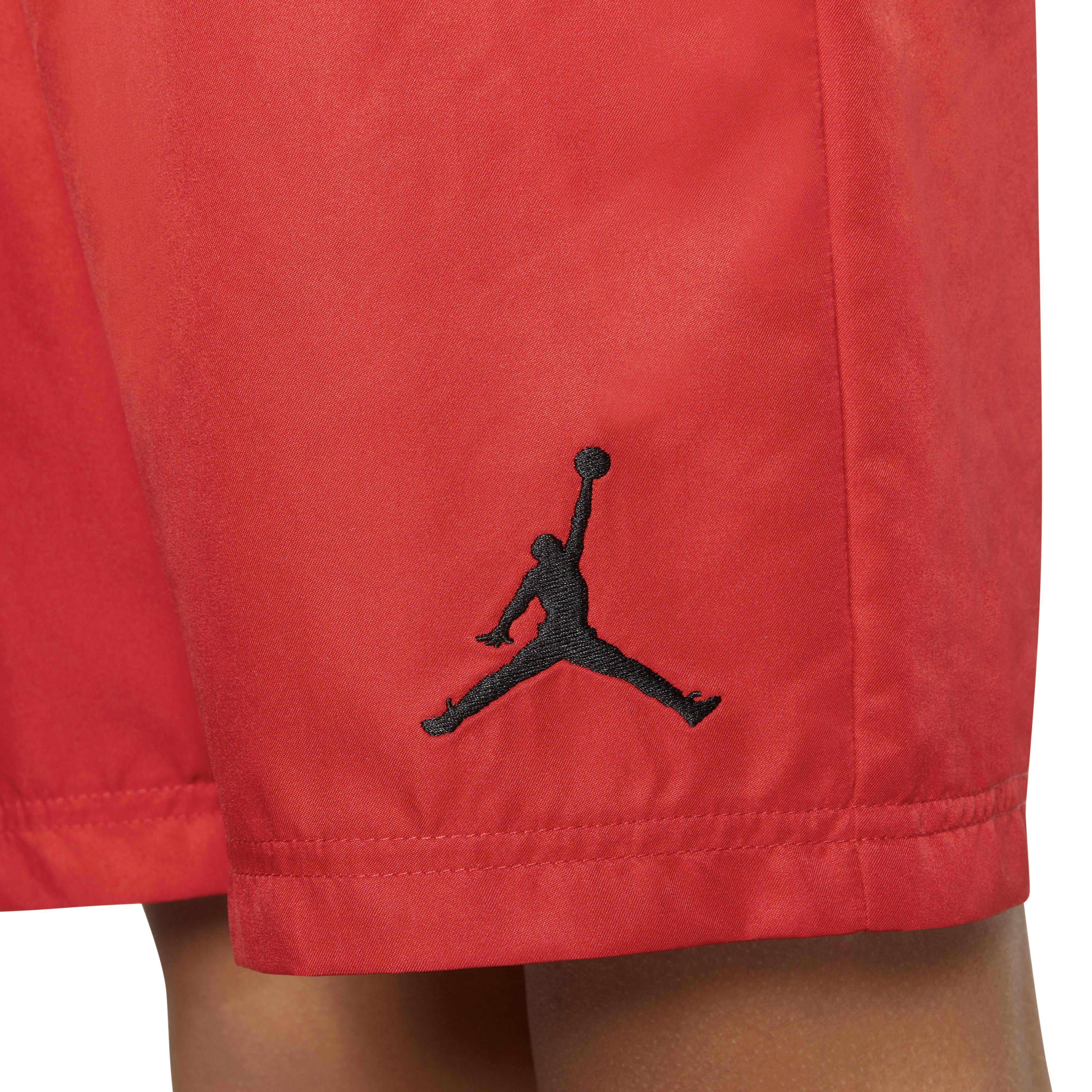 Jordan Big Boys' Jumpman Woven Play Short-Red - RED