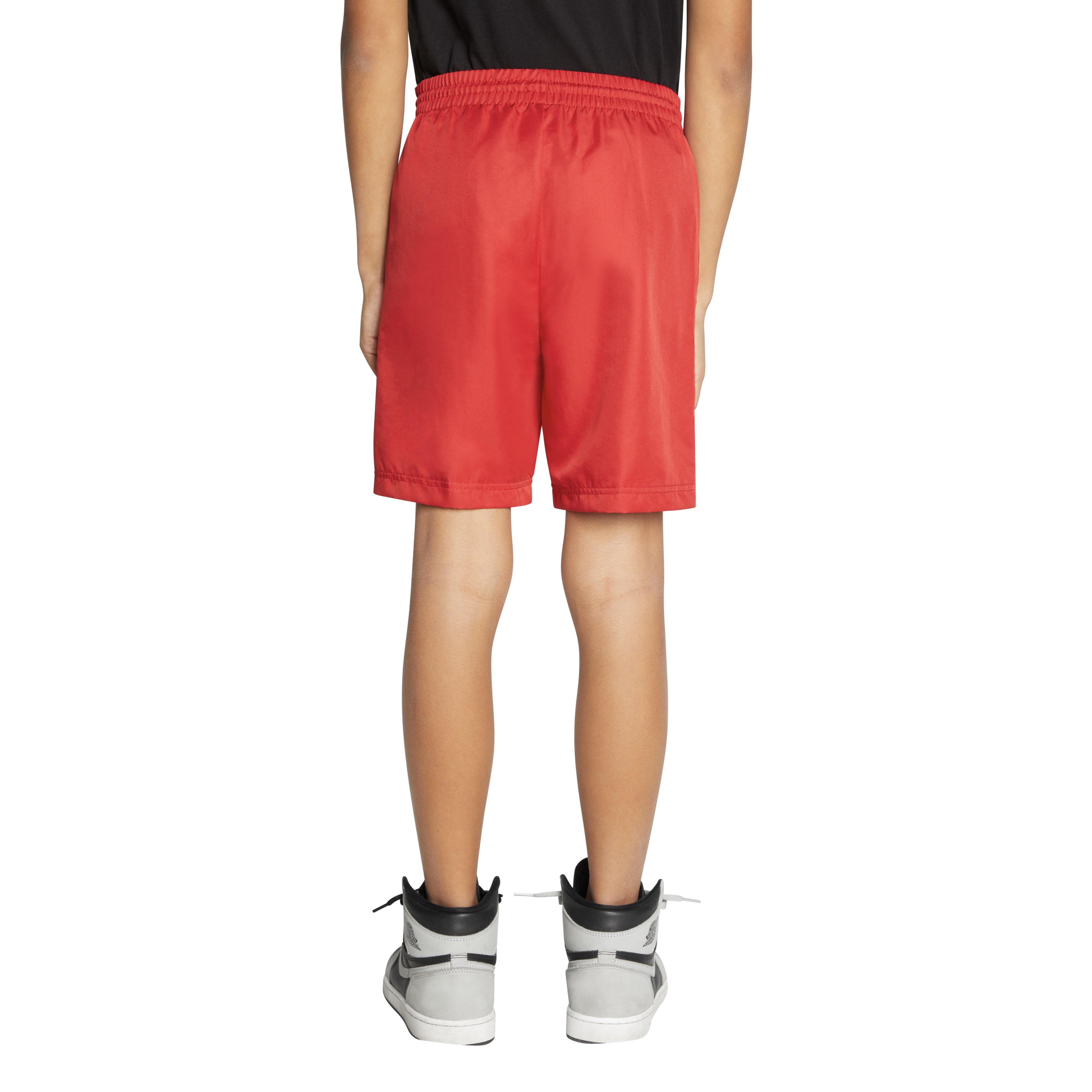 Jordan Big Boys' Jumpman Woven Play Short-Red - RED Thumbnail View 2