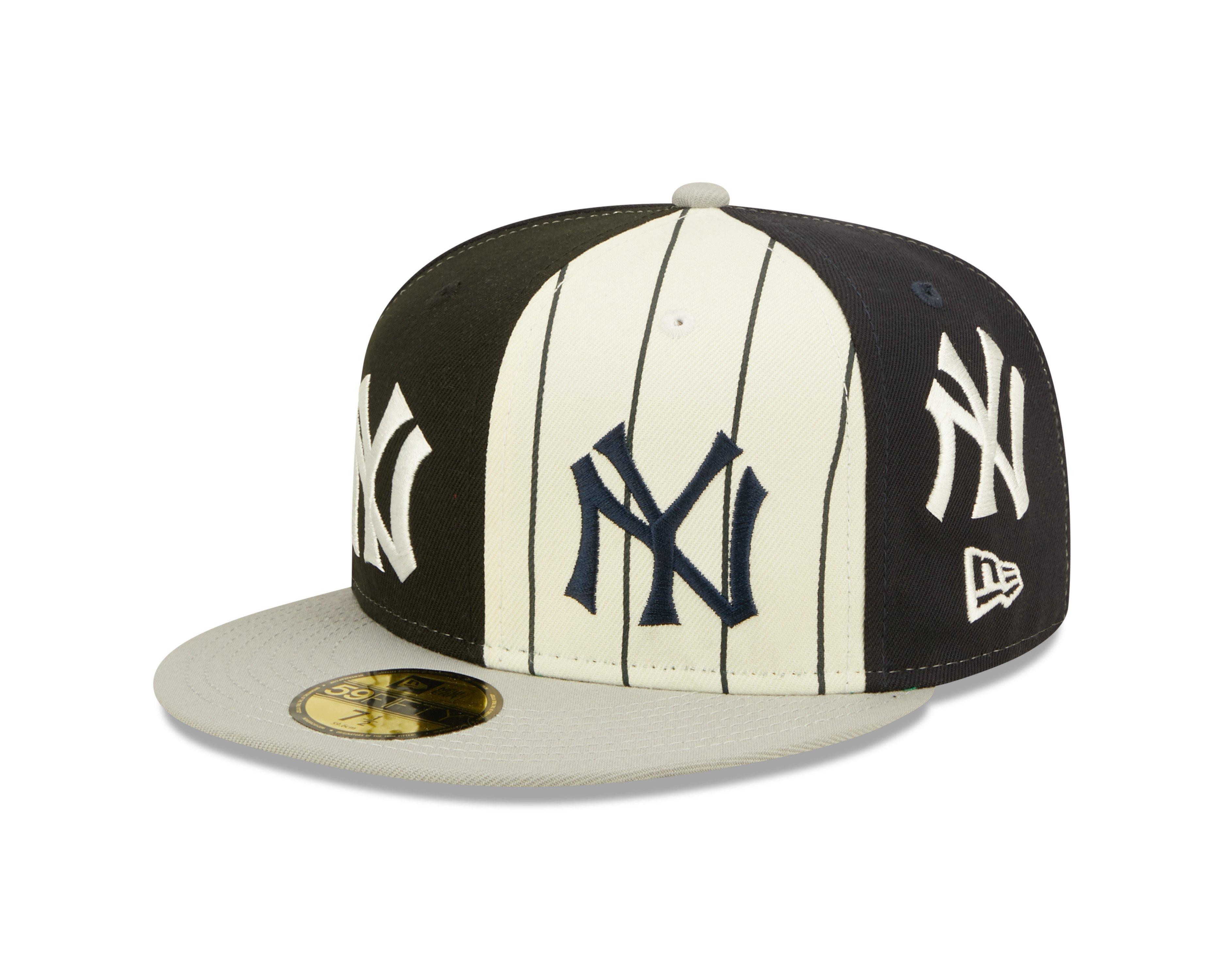 Men's New Era Black York Yankees Team Logo 59FIFTY Fitted Hat