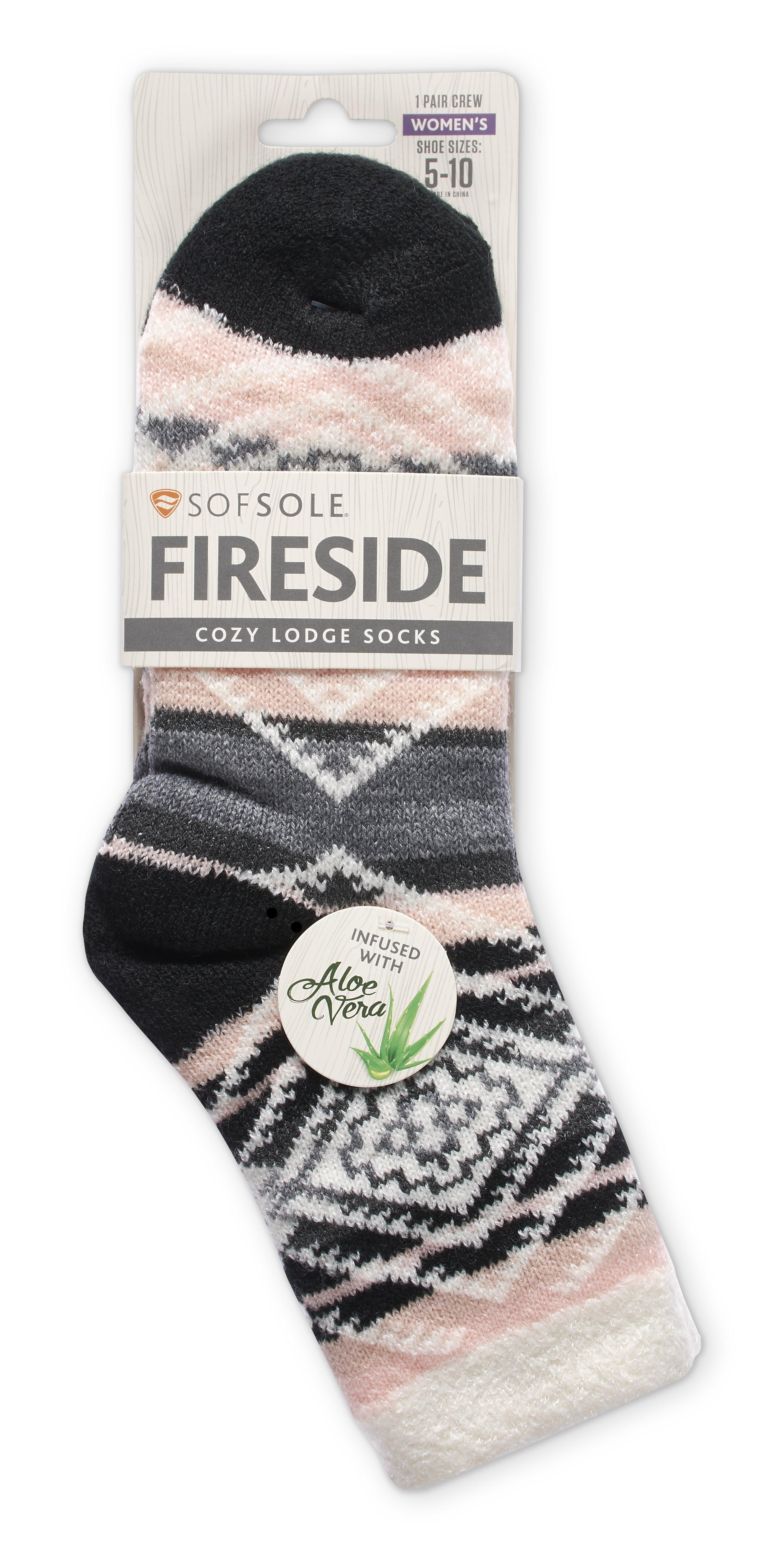 Implus Women's Fireside Tribal Crew Socks-3PK-Black/Pink - Hibbett | City  Gear