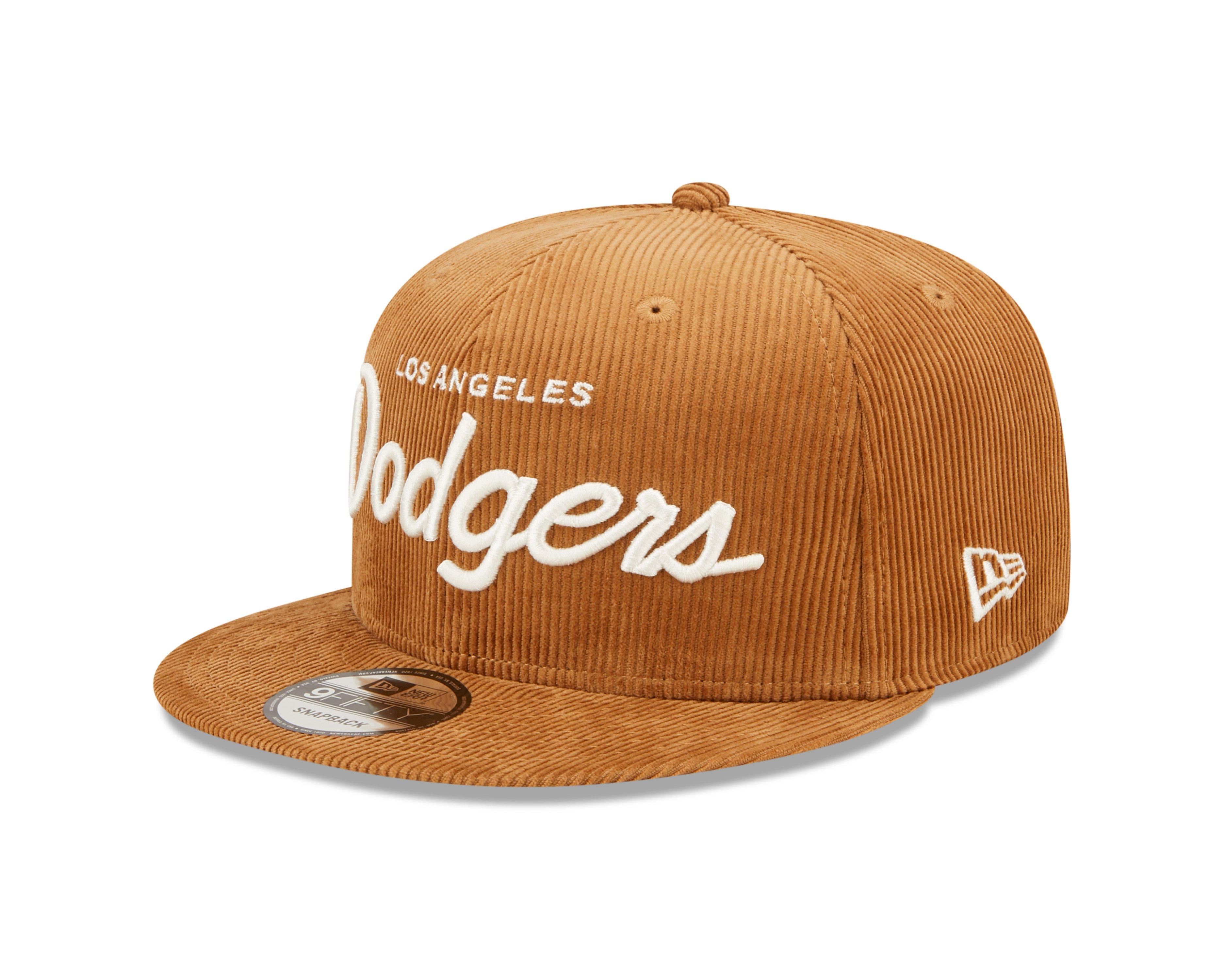 New Era Los Angeles Dodgers Corduroy Script 9FIFTY Snapback Hat