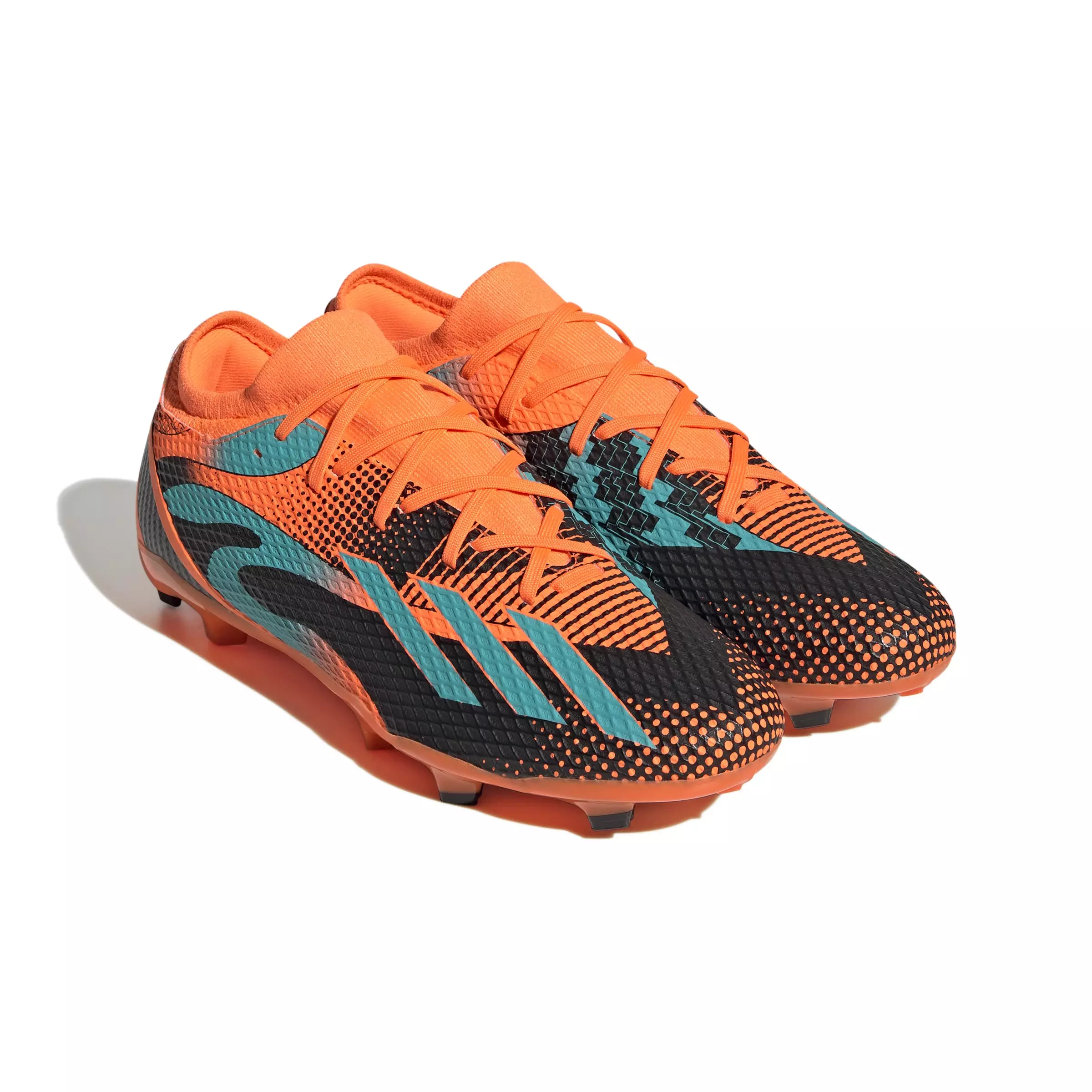 adidas X Speedportal Messi.3 FG "Team Solar Orange" Men's Soccer Cleat - ORANGE/BLACK