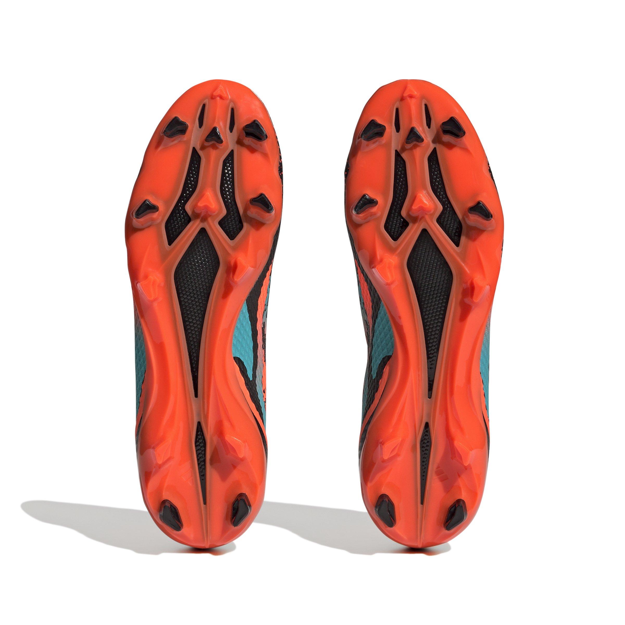adidas X Speedportal Messi.3 FG "Team Solar Orange" Men's Soccer Cleat - ORANGE/BLACK Thumbnail View 5